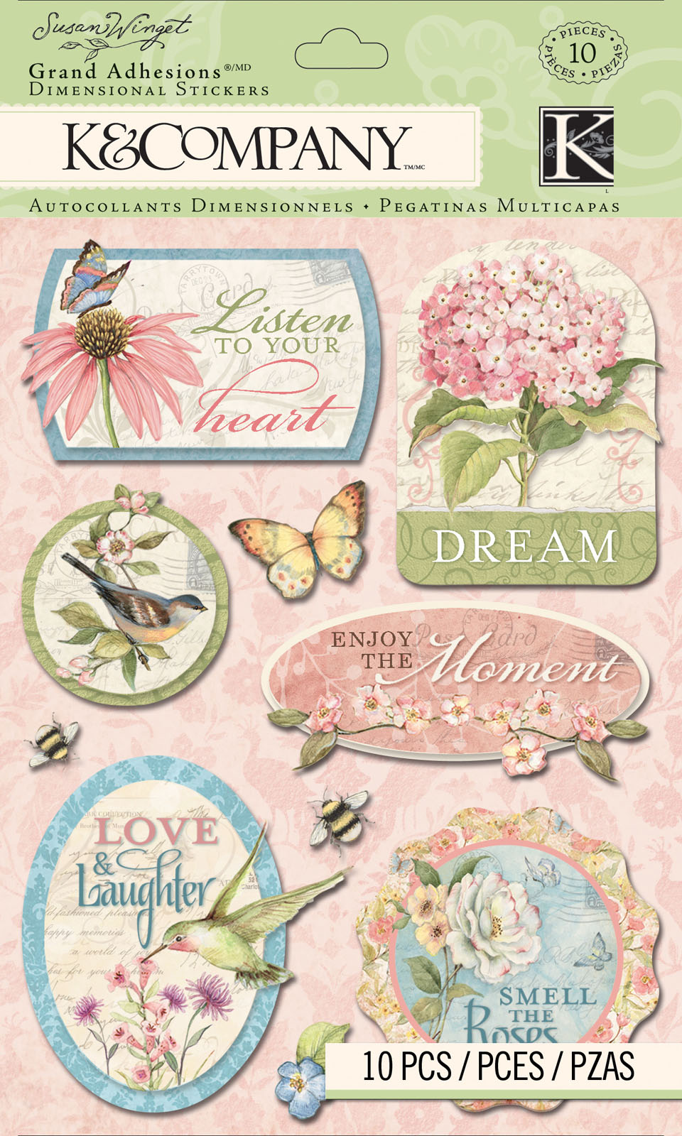 K&Company • Sticker floral word