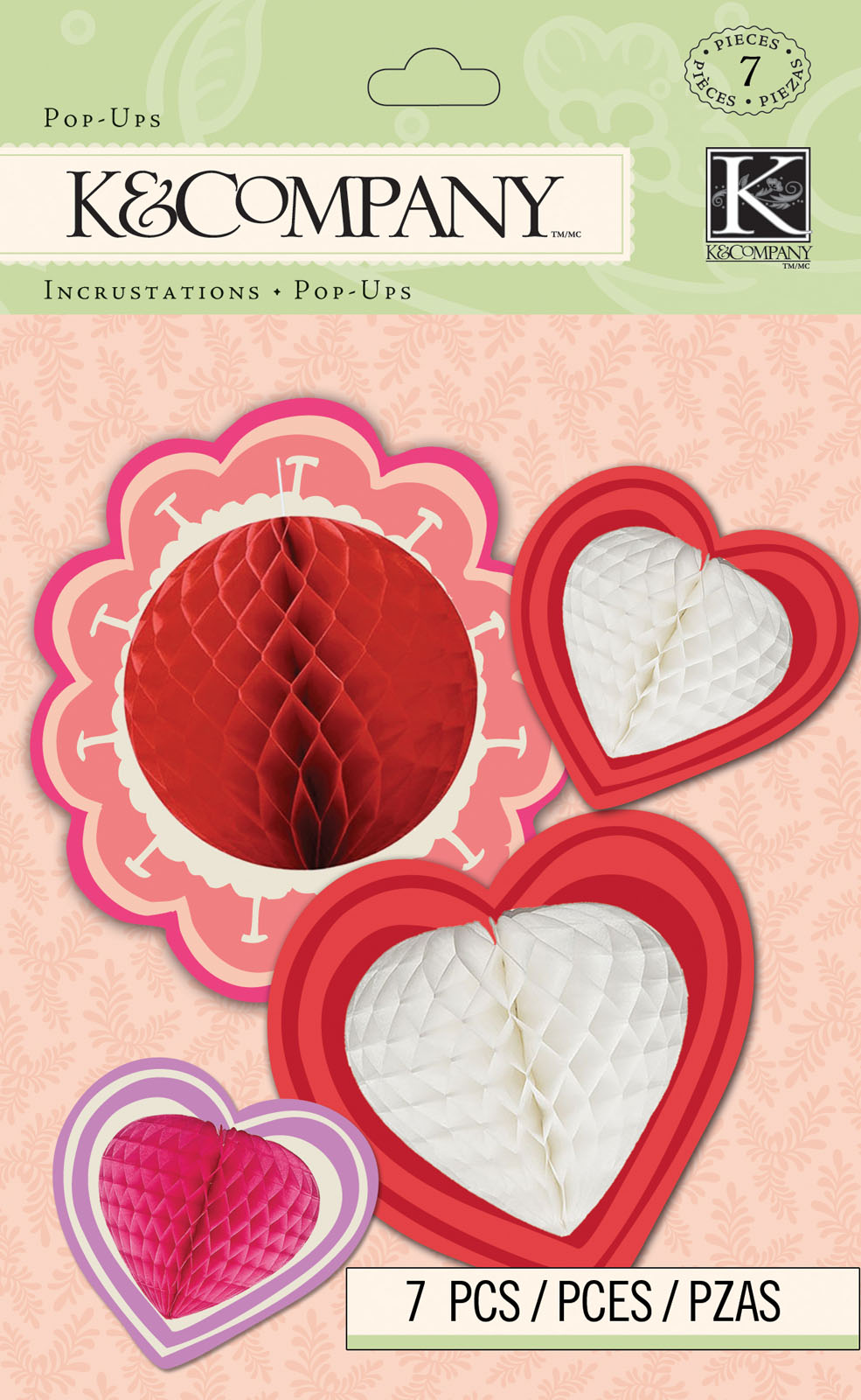 K&Company • Cupid honeycomb pop-ups