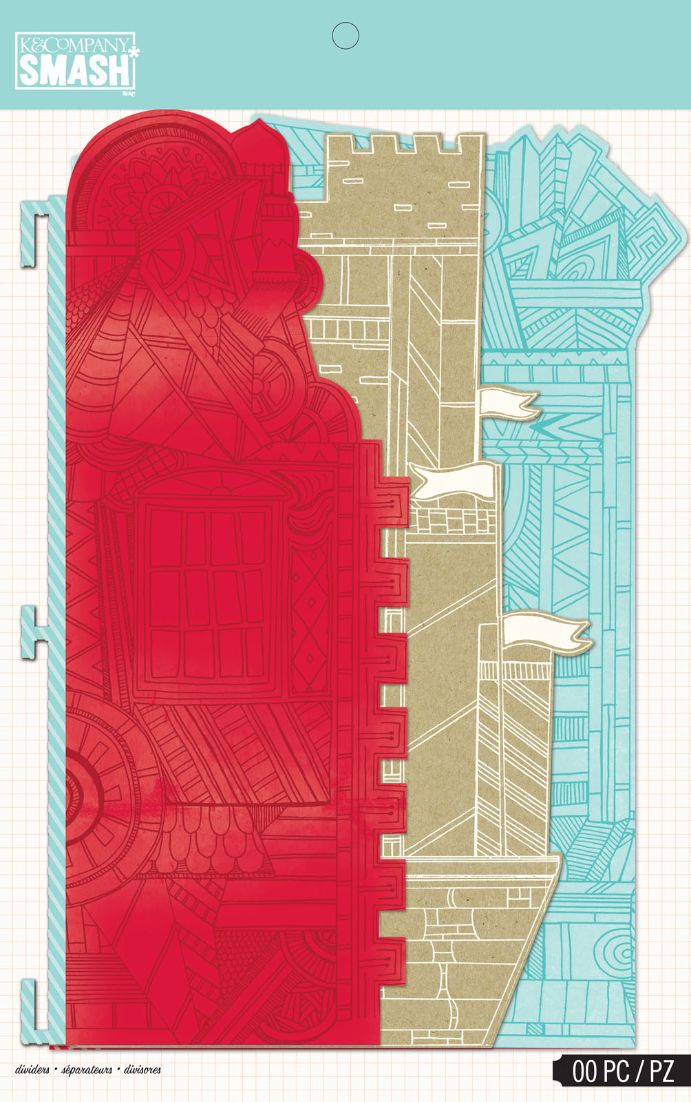 K&Company Smash • Doodle Divider Tabs