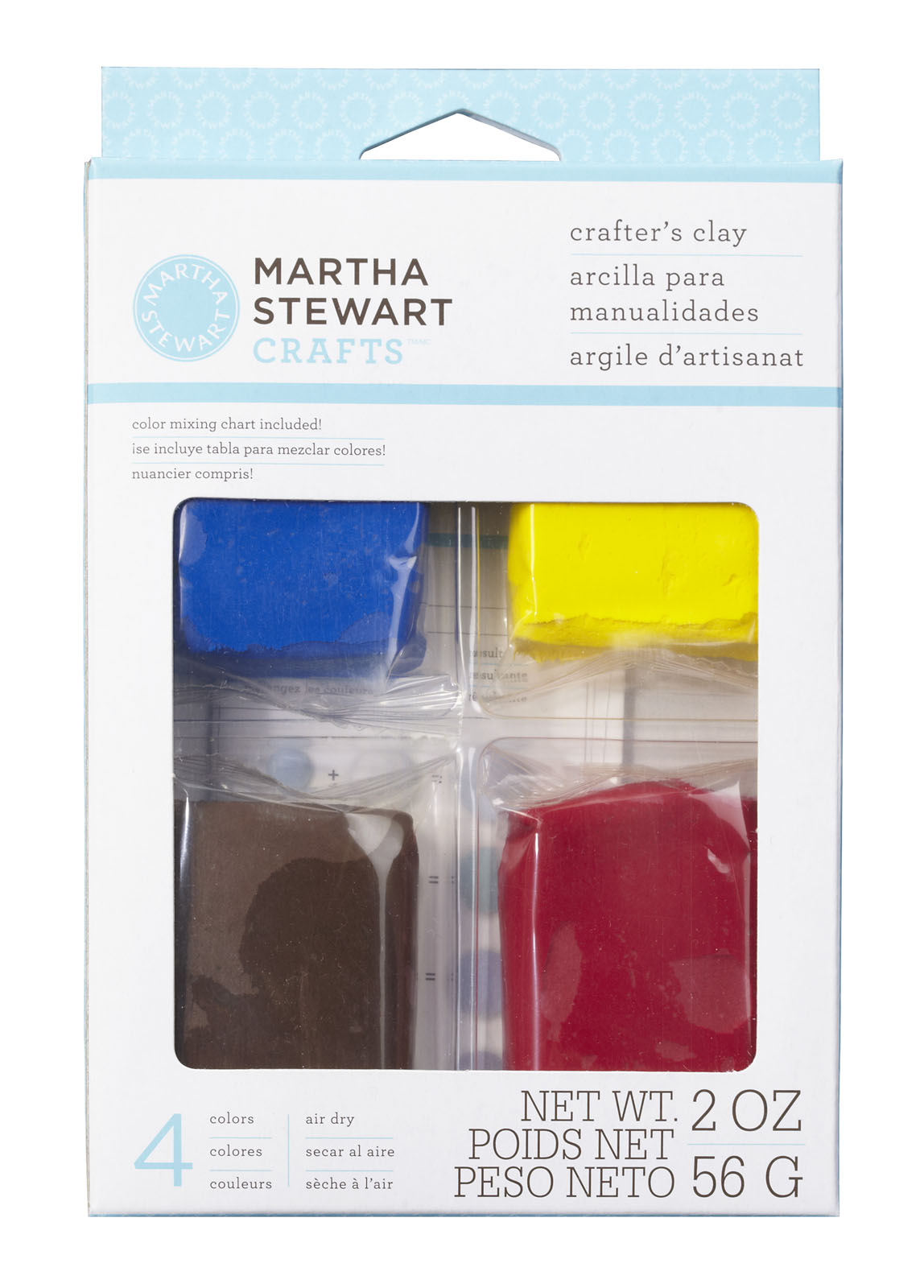 Martha Stewart • Basic Clay assorti 56g 4pcs