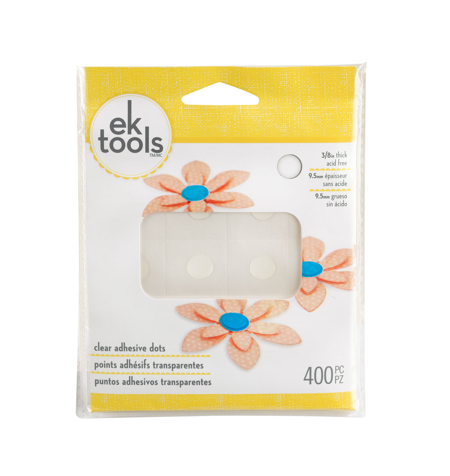 EK Tools • Clear Adhesive Dots