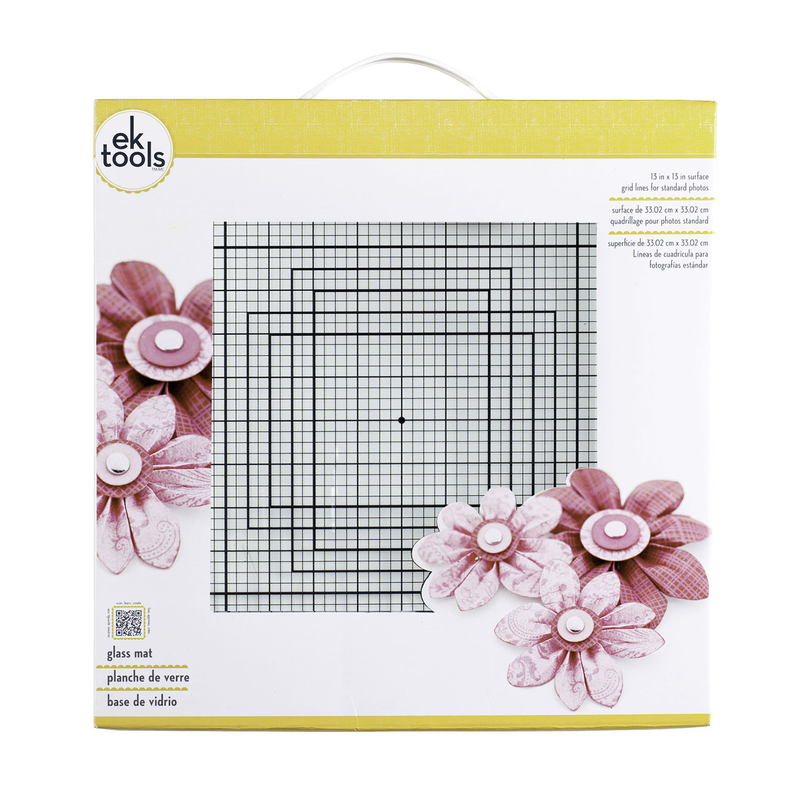 EK tools • Glass mat 13x13"-33x33cm cutting surface