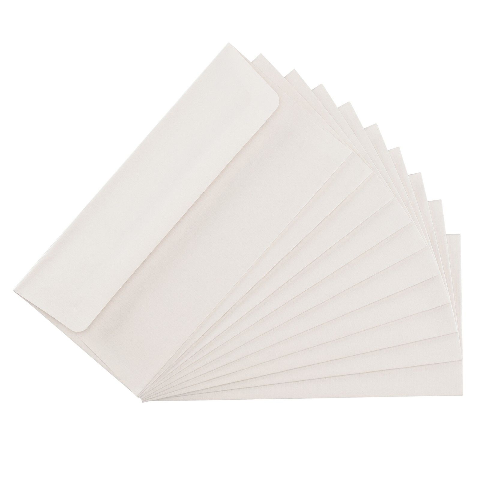 Nellie's Choice • Slimline Enveloppen 10 sheets Off-White 11x22cm