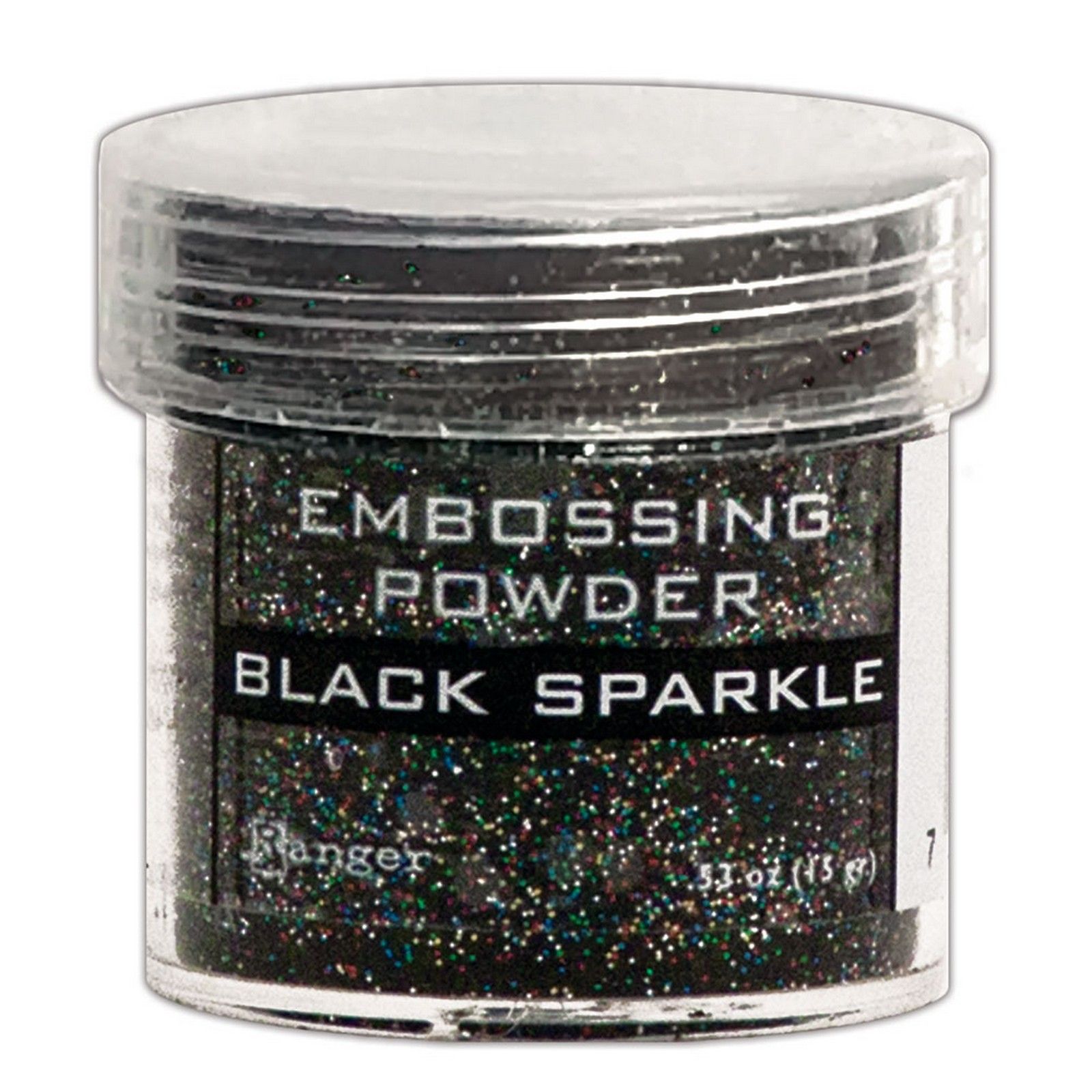 Ranger • Embossing Powder Black Sparkle