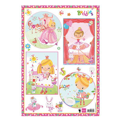 Marianne Design • Feuille de découpe 1pcs Buddies girls