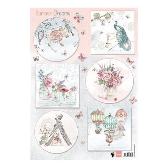 Marianne Design • 3D Knipvellen Els Summer dreams