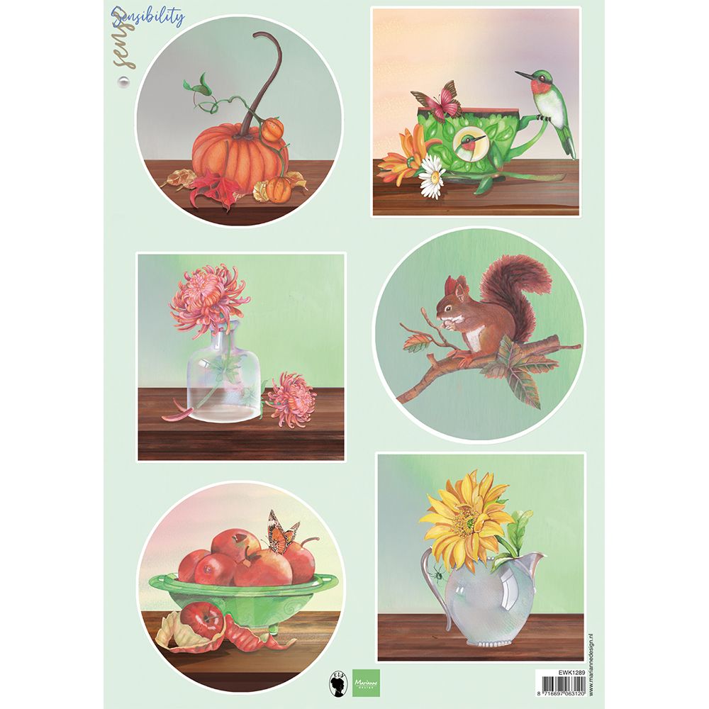 Marianne Design • Foglio di taglio Sensibility Autumn