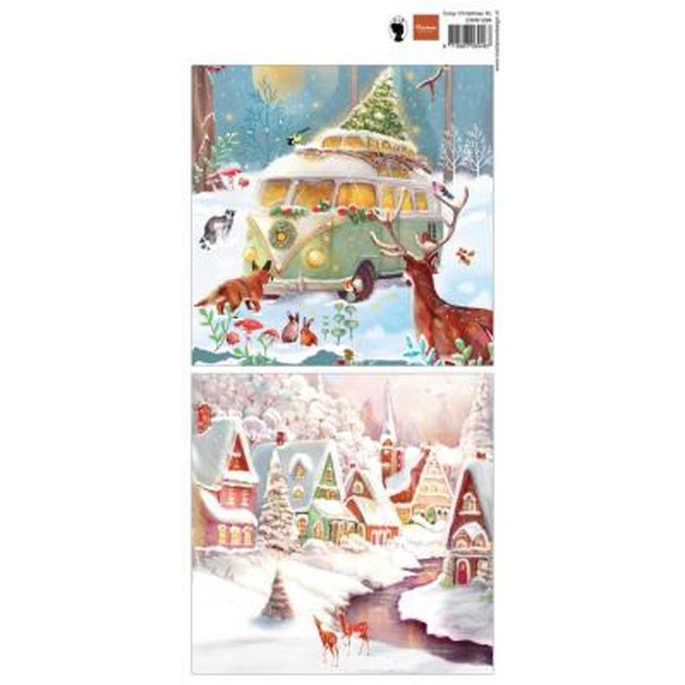 Marianne Design • Decoupage Cosy Christmas XL