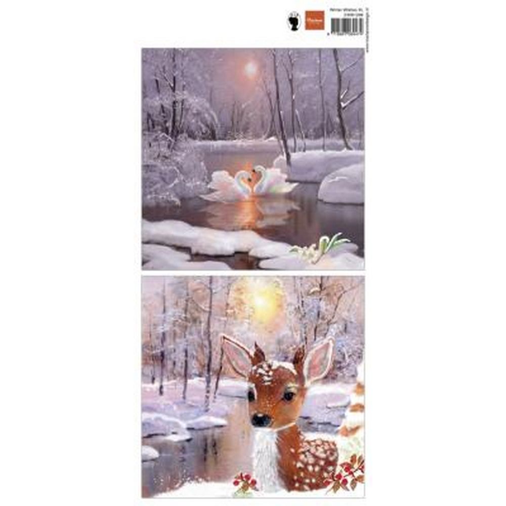 Marianne Design • Decoupage Winter Wishes XL