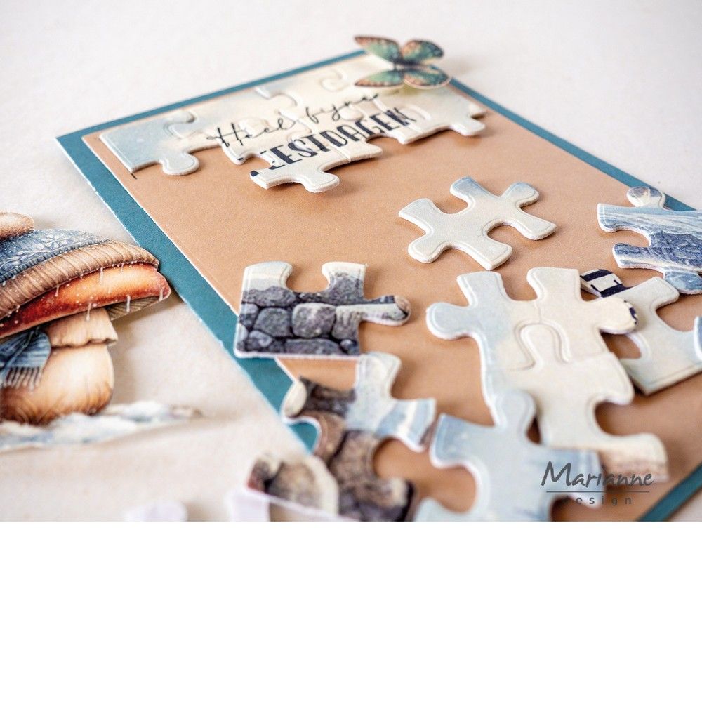 Marianne Design • Paper Set Art Journaling Winterset By Fairybells
