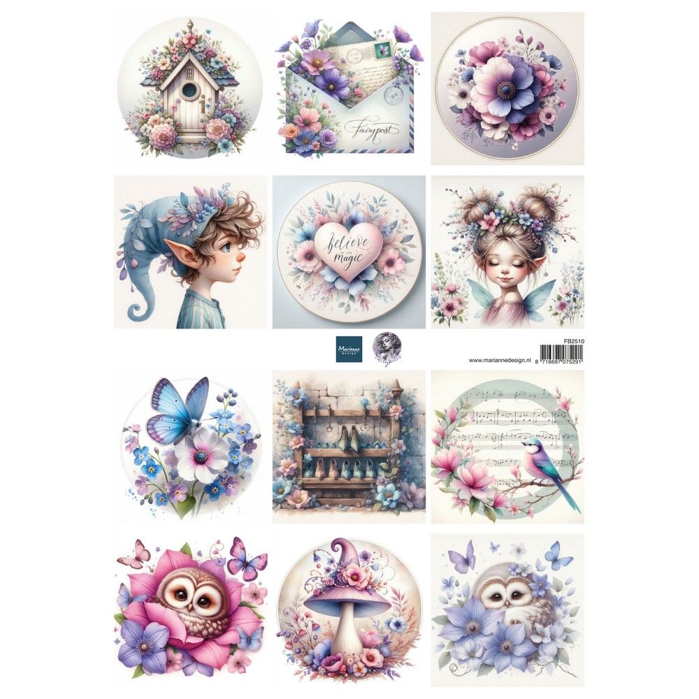 Marianne Design • Knipvellen Magical Mini's by Fairybells