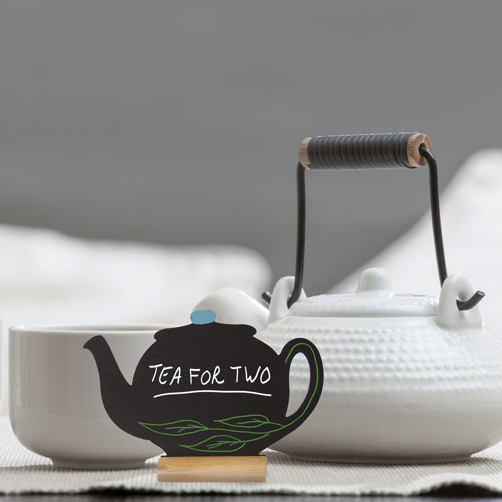 Securit • Chalkboard silhouette Teapot