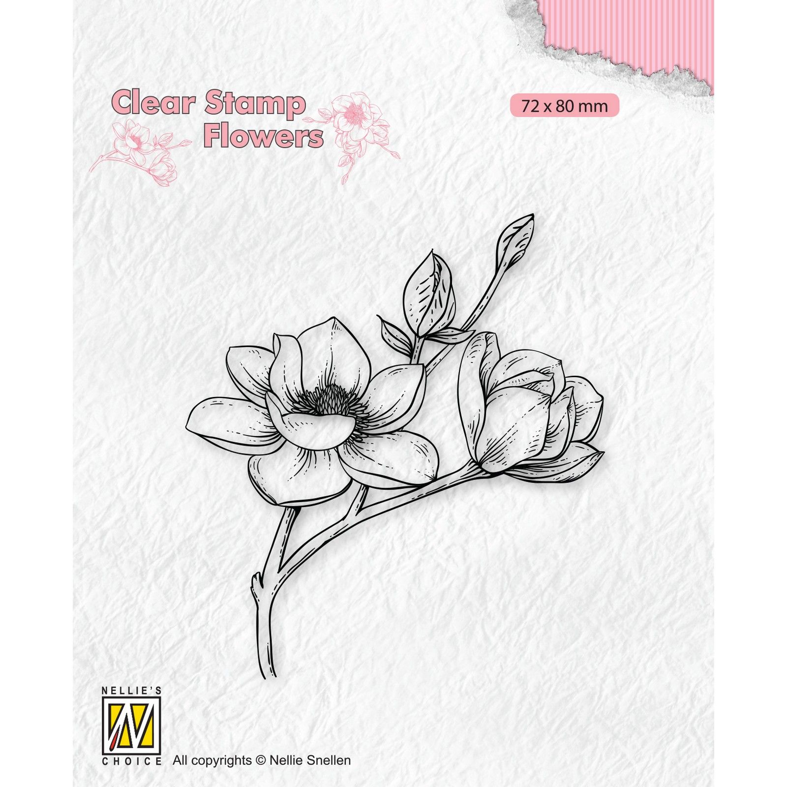 Nellie's Choice • Flowers Clear Stempels Blooming Branch Magnolia