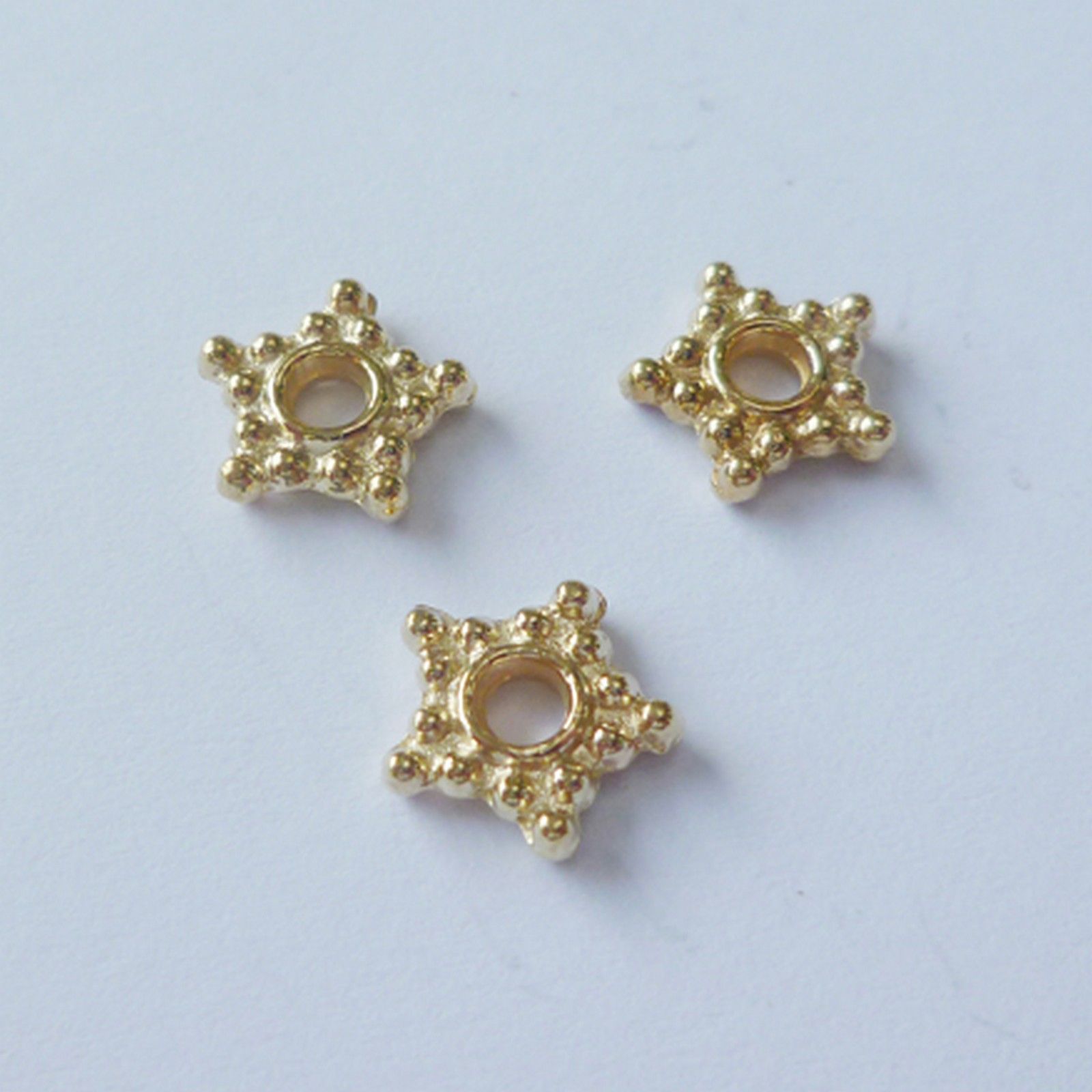 Nellie's Choice • Floral Spacers 20pcs Gold Nr. 9