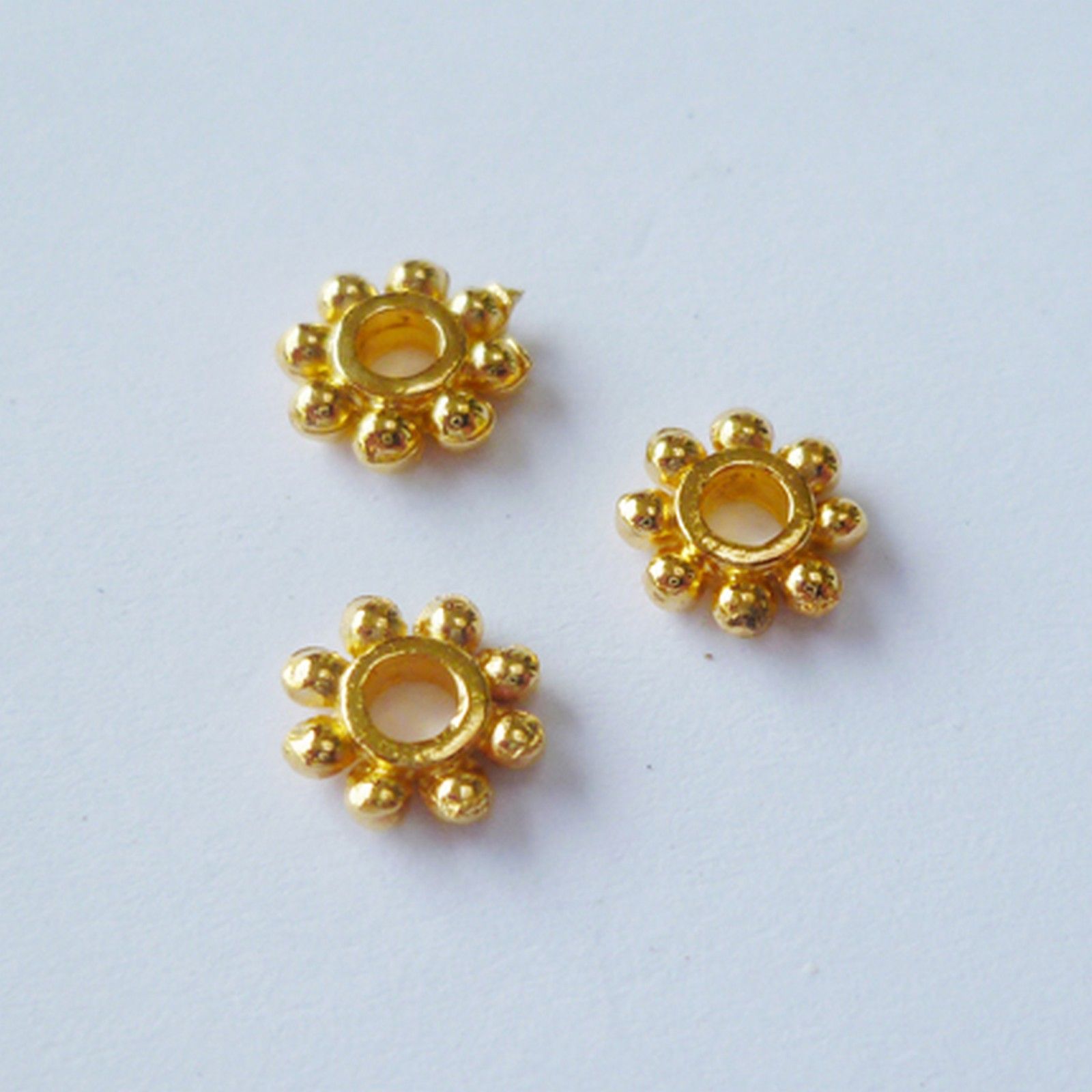 Nellie's Choice • Floral Spacers 20pcs Gold Nr. 11