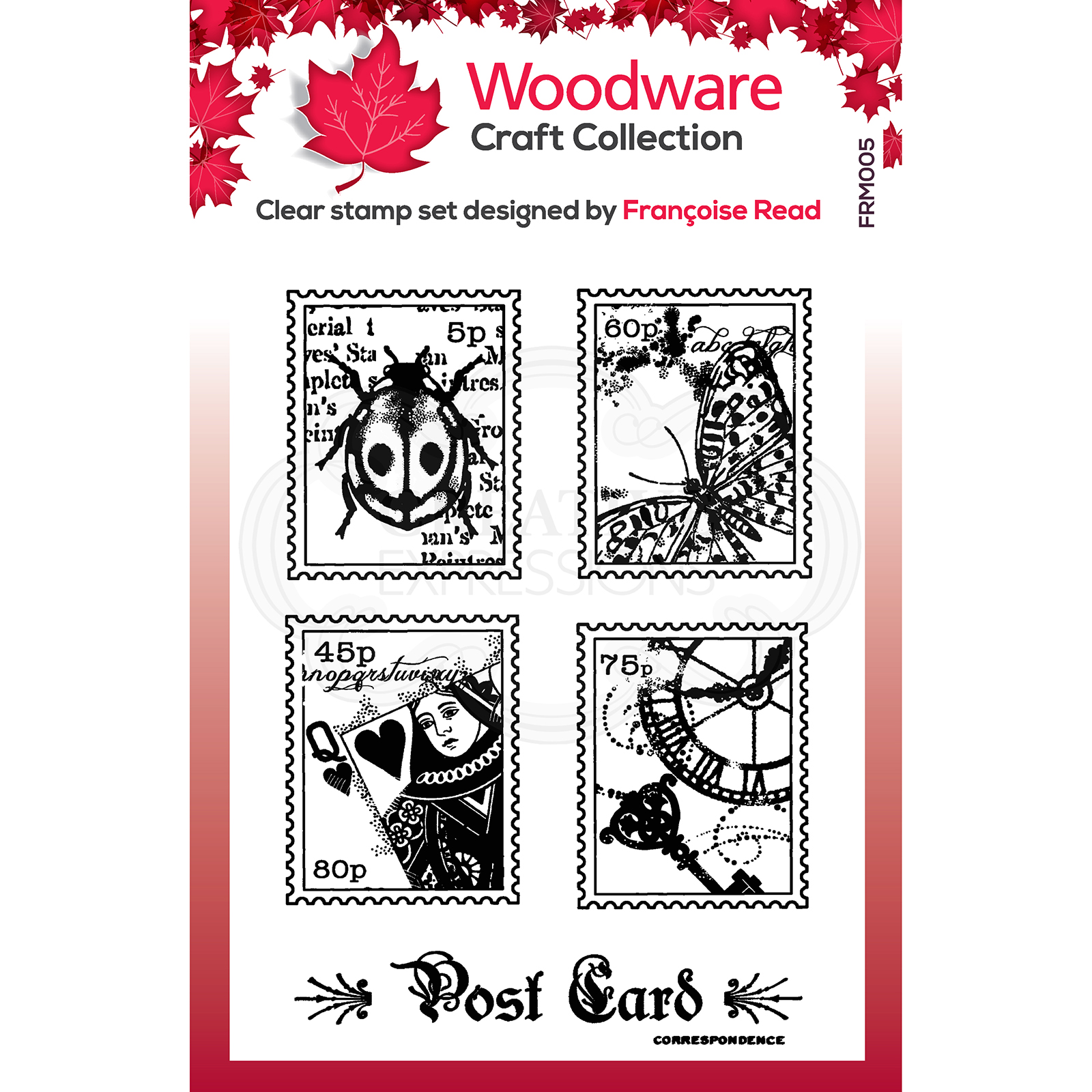 Woodware • Clear singles Mini postage