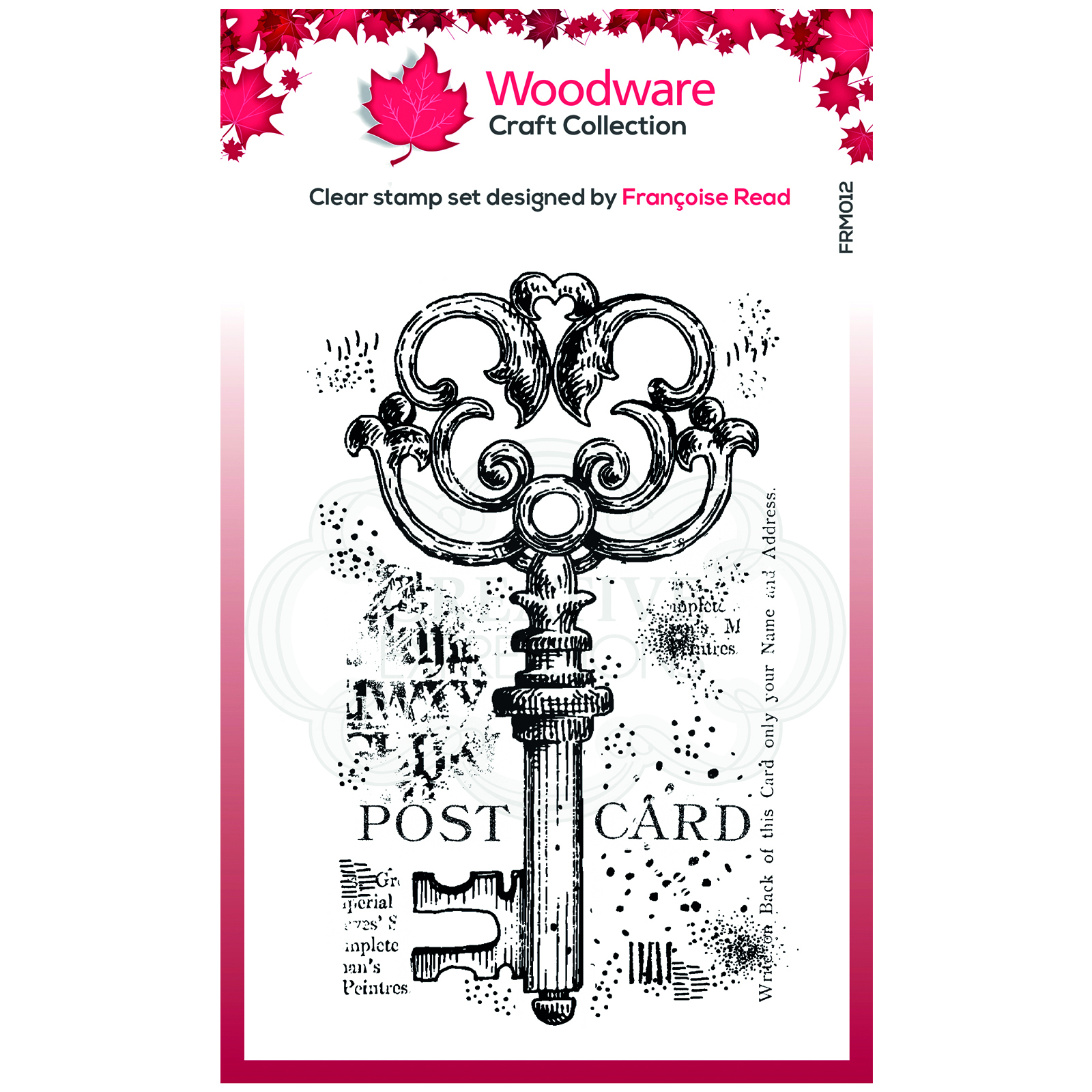 Woodware • Clear stamp singles Old key