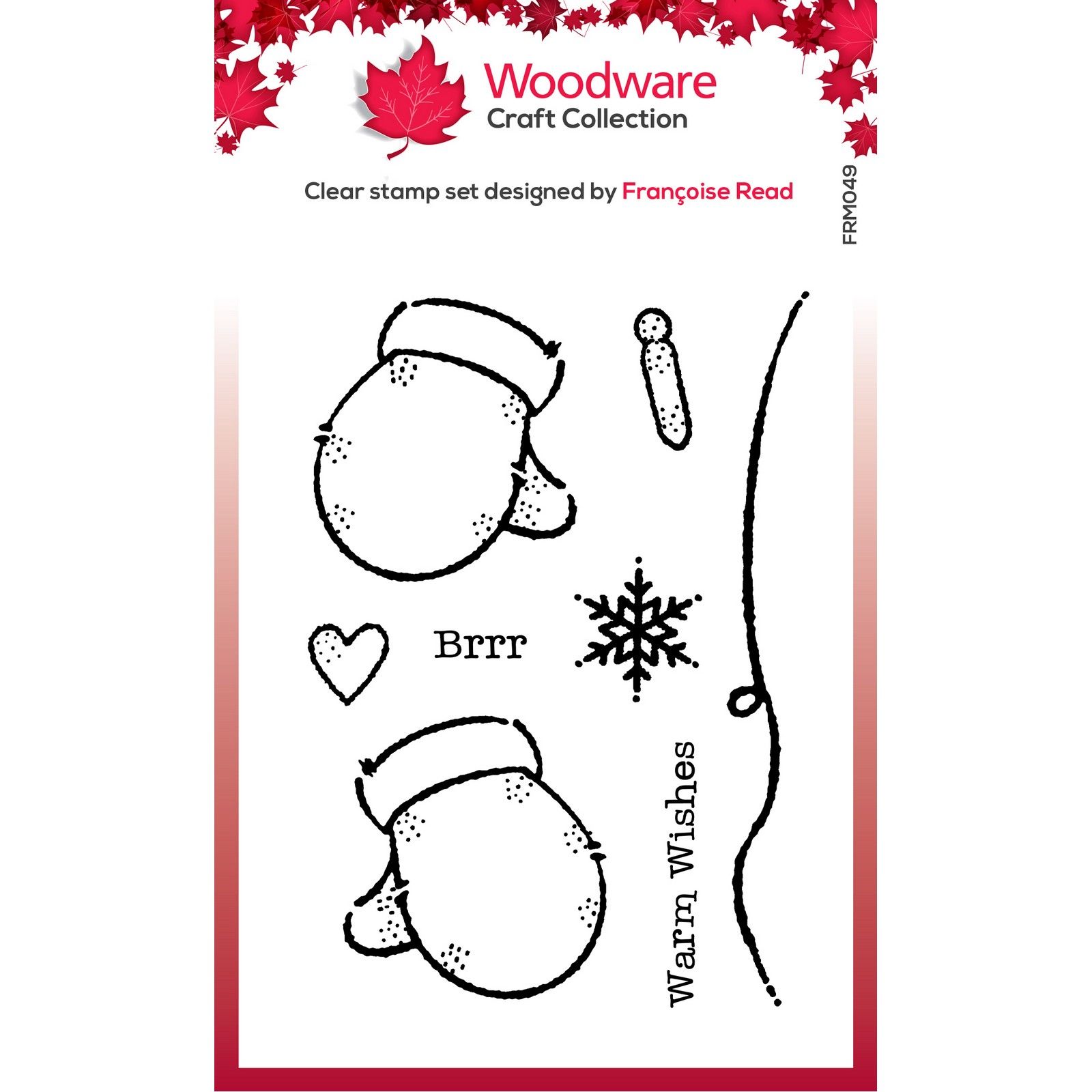 Woodware • Clear Singles Stempel Gloves