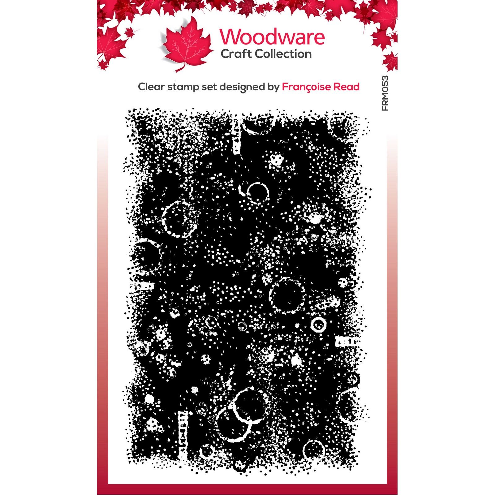 Woodware • Clear Singles Stamp Mini Texture Background