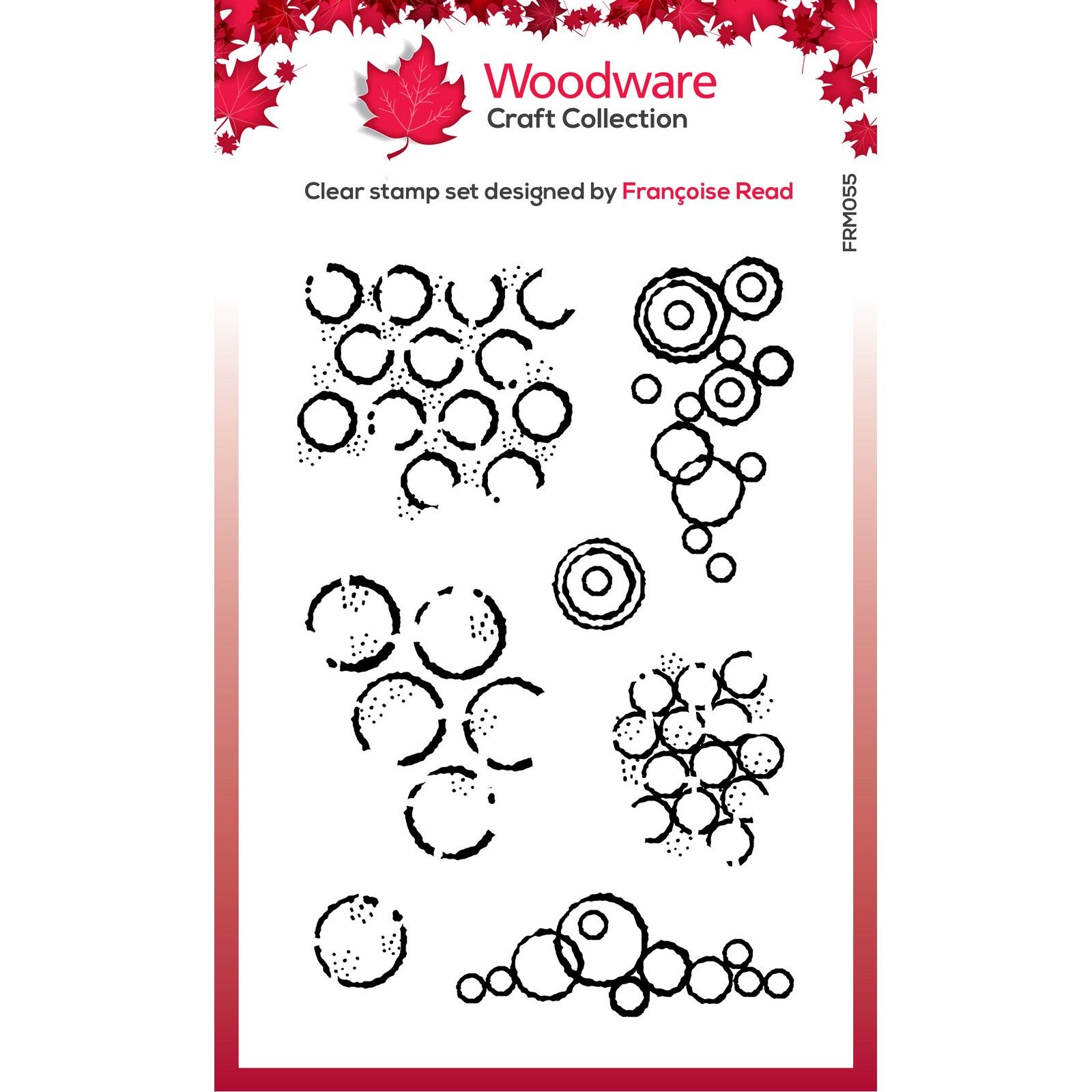 Woodware • Clear Singles Stamp Circles