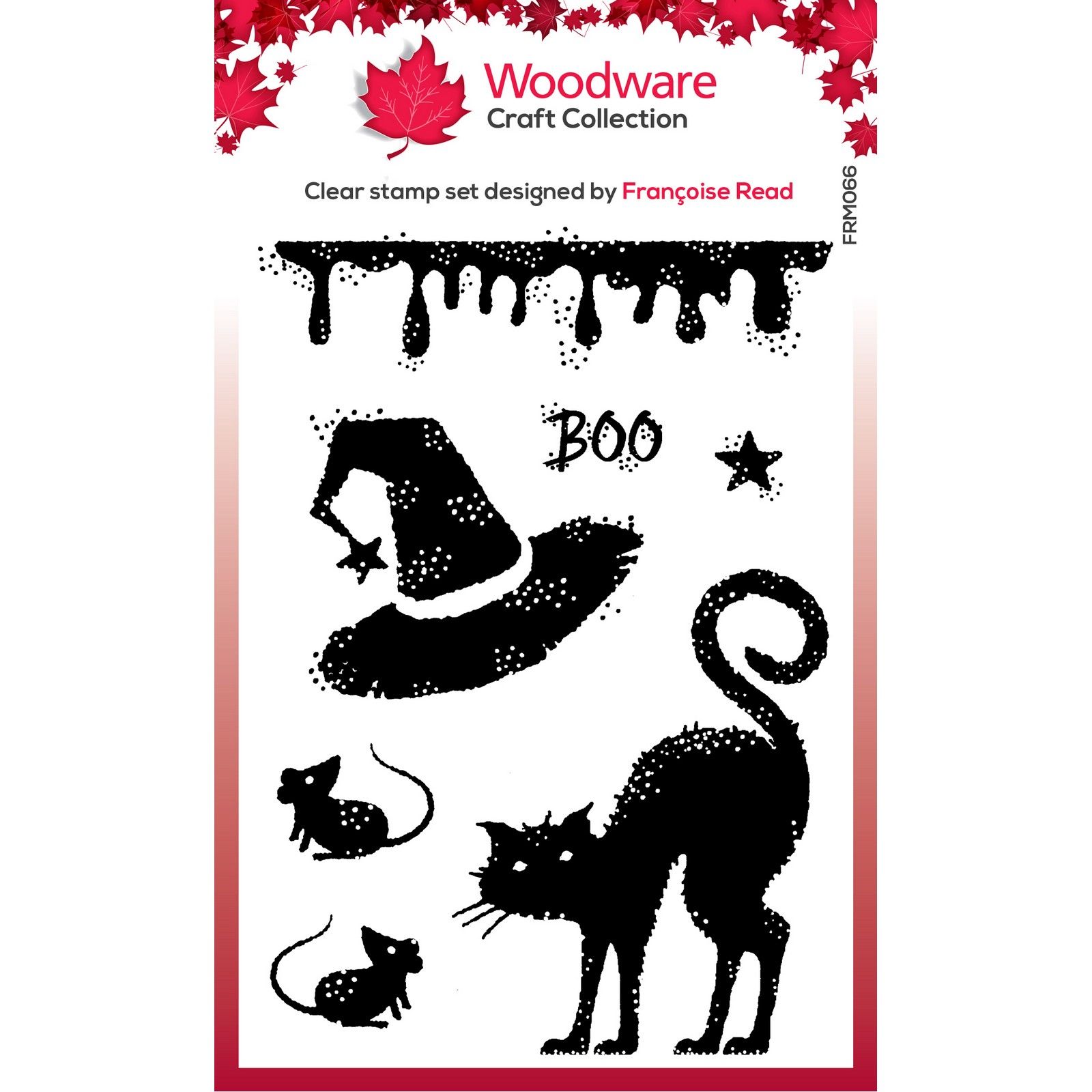 Woodware • Clear Singles Stamp Set Halloween Props