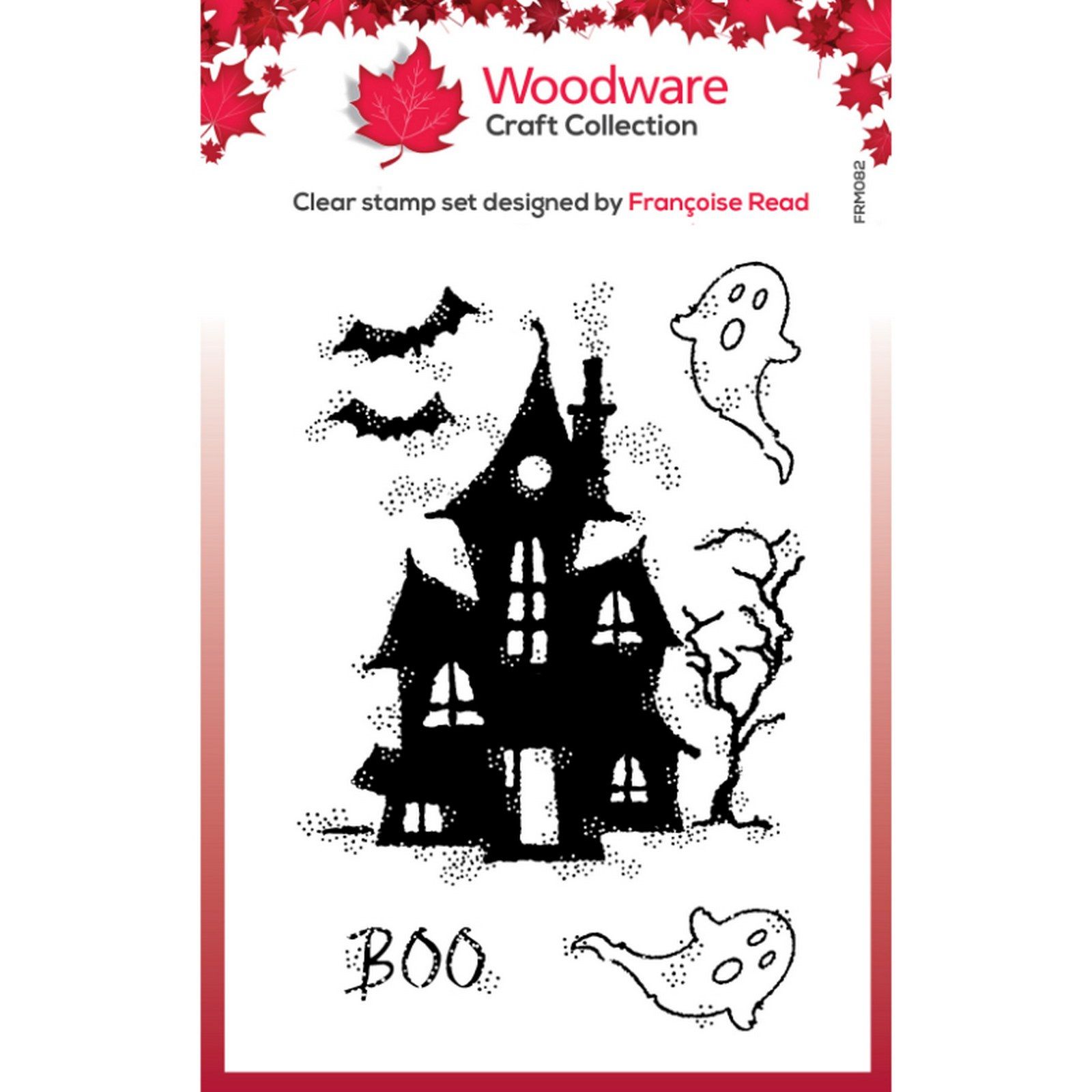 Woodware • Clear Singles Stamps Haunted