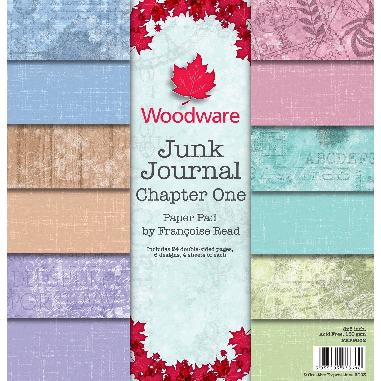 Woodware • Junk Journal Chapter One Paper Pad  