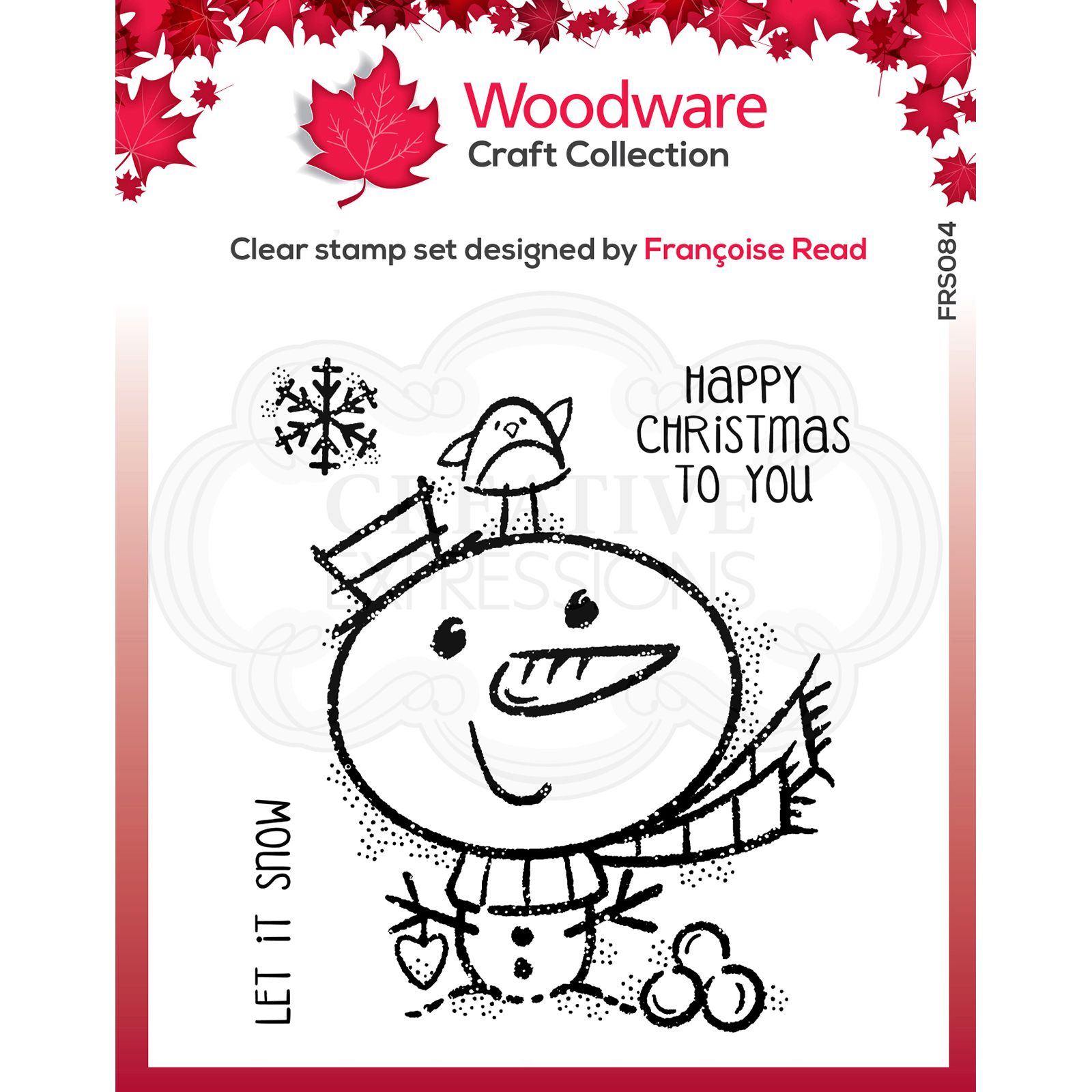 Woodware • Clear singles tampon Little snowman