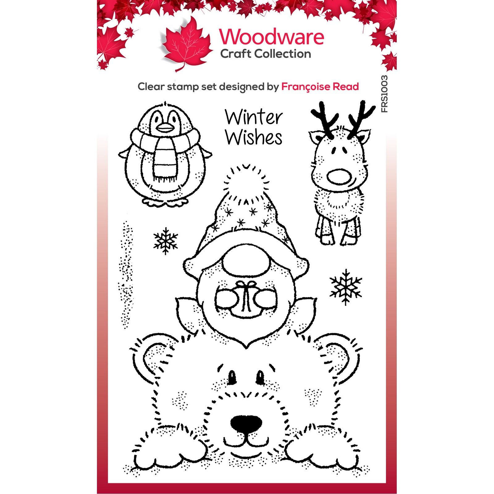 Woodware • Clear Singles Stamps Norman & Friends