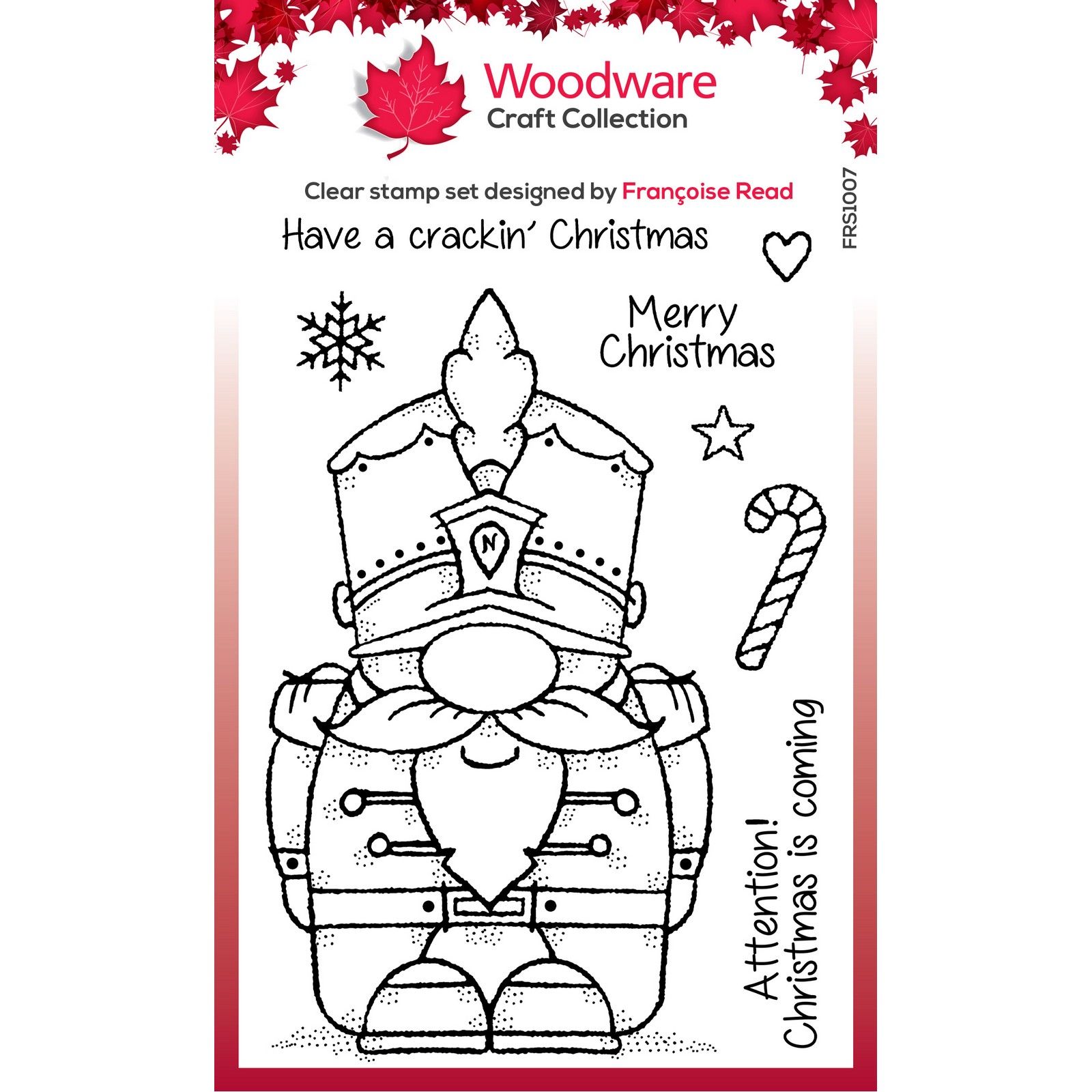 Woodware • Clear Singles Stamps Nutcracker Gnome