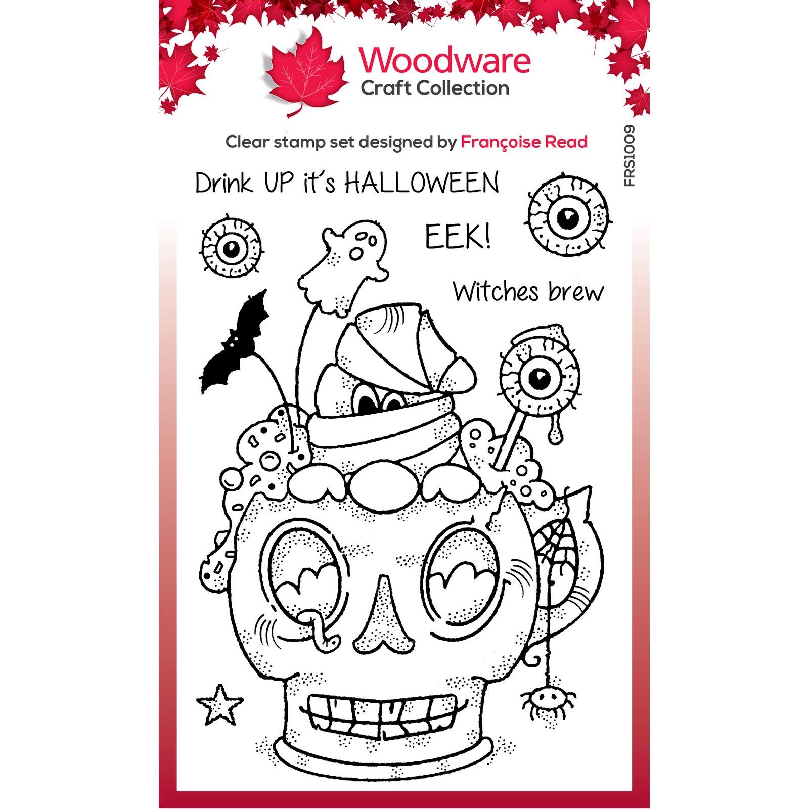 Woodware • Clear Singles Stempel Set Spooky Cup