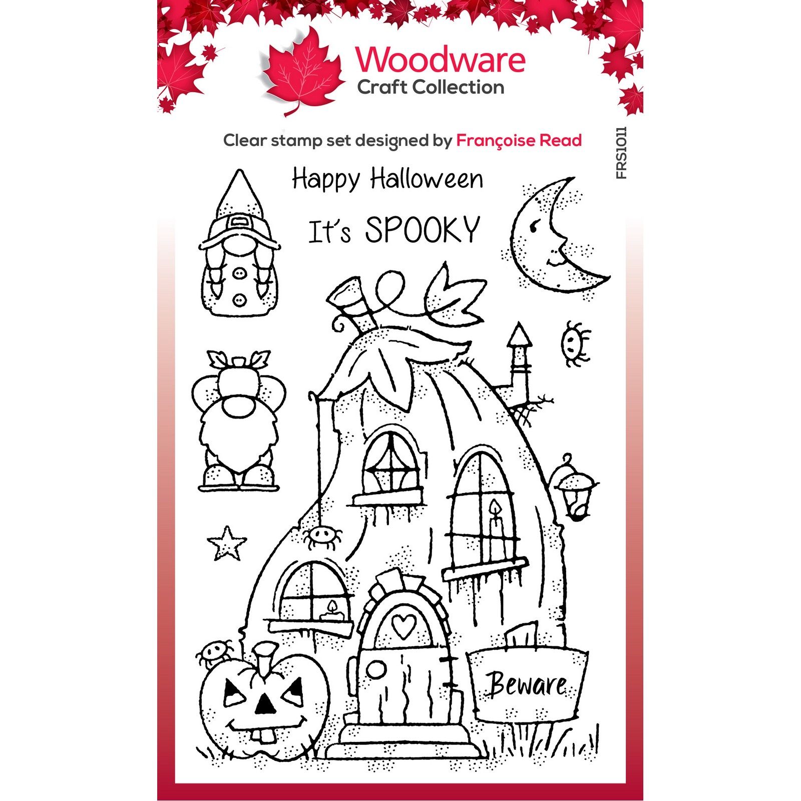 Woodware • Clear Singles Stempel Set Pumpkin House