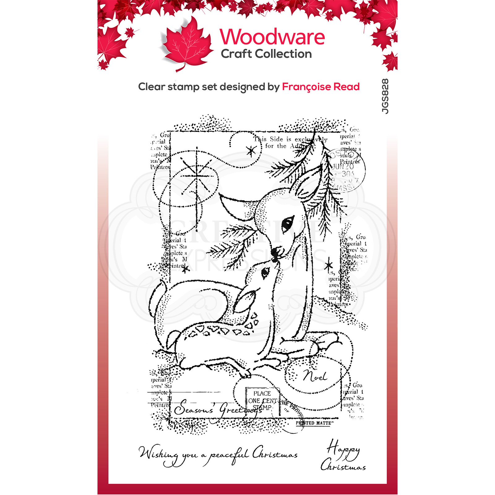 Woodware • Clear stamp Baby deer