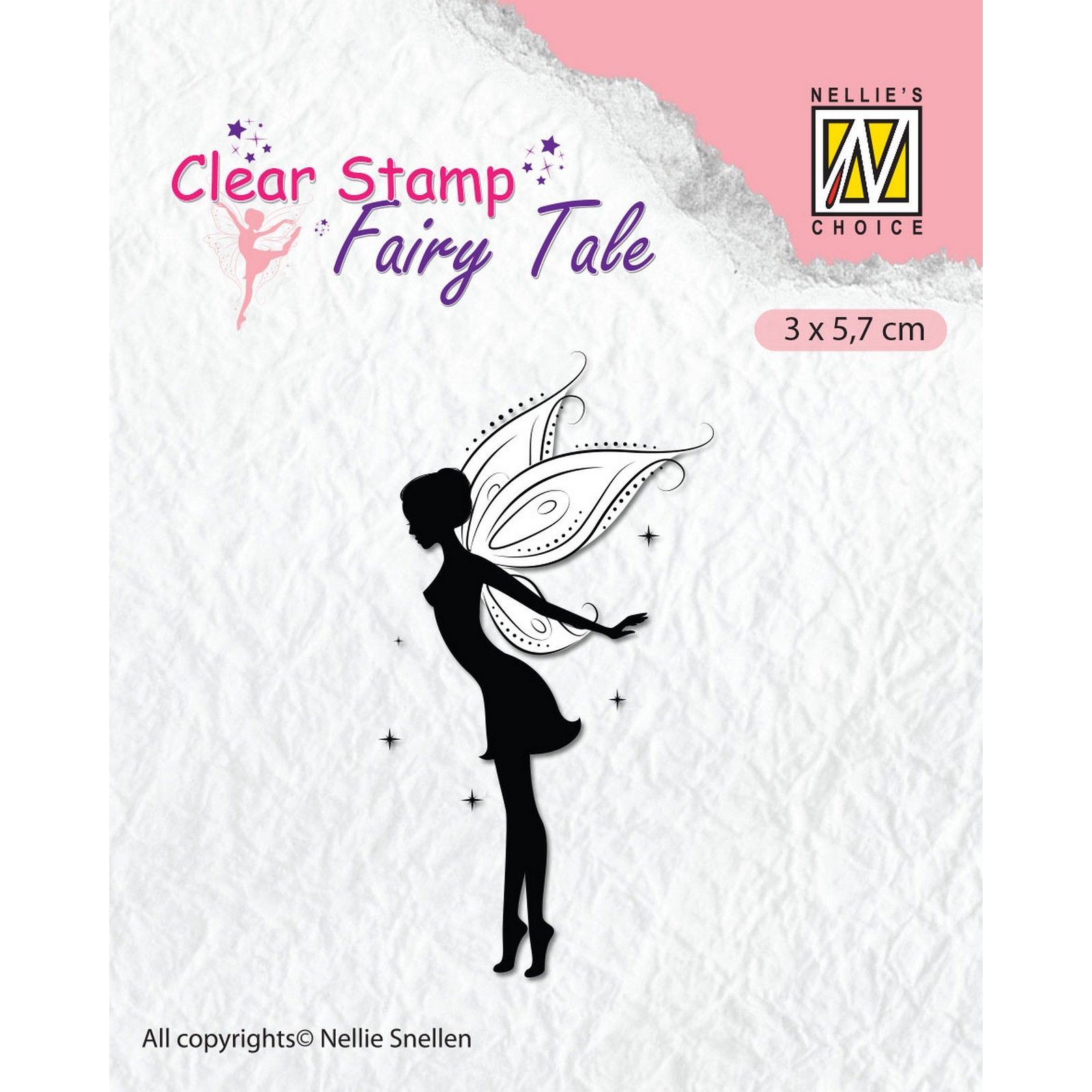 Nellie's Choice • Fairy Tale Clear Stempels Ballet Fairy