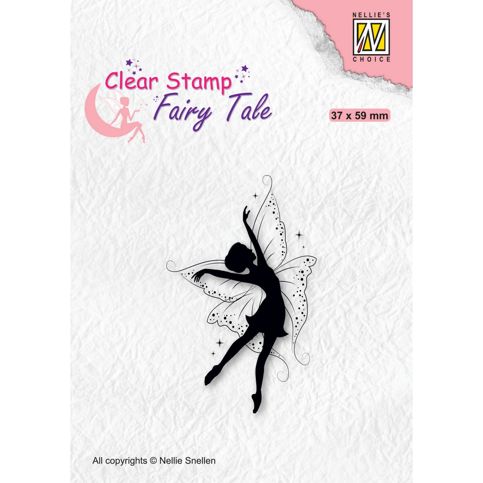 Nellie's Choice • Fairy Tale Clear Stempels Dancing Elf