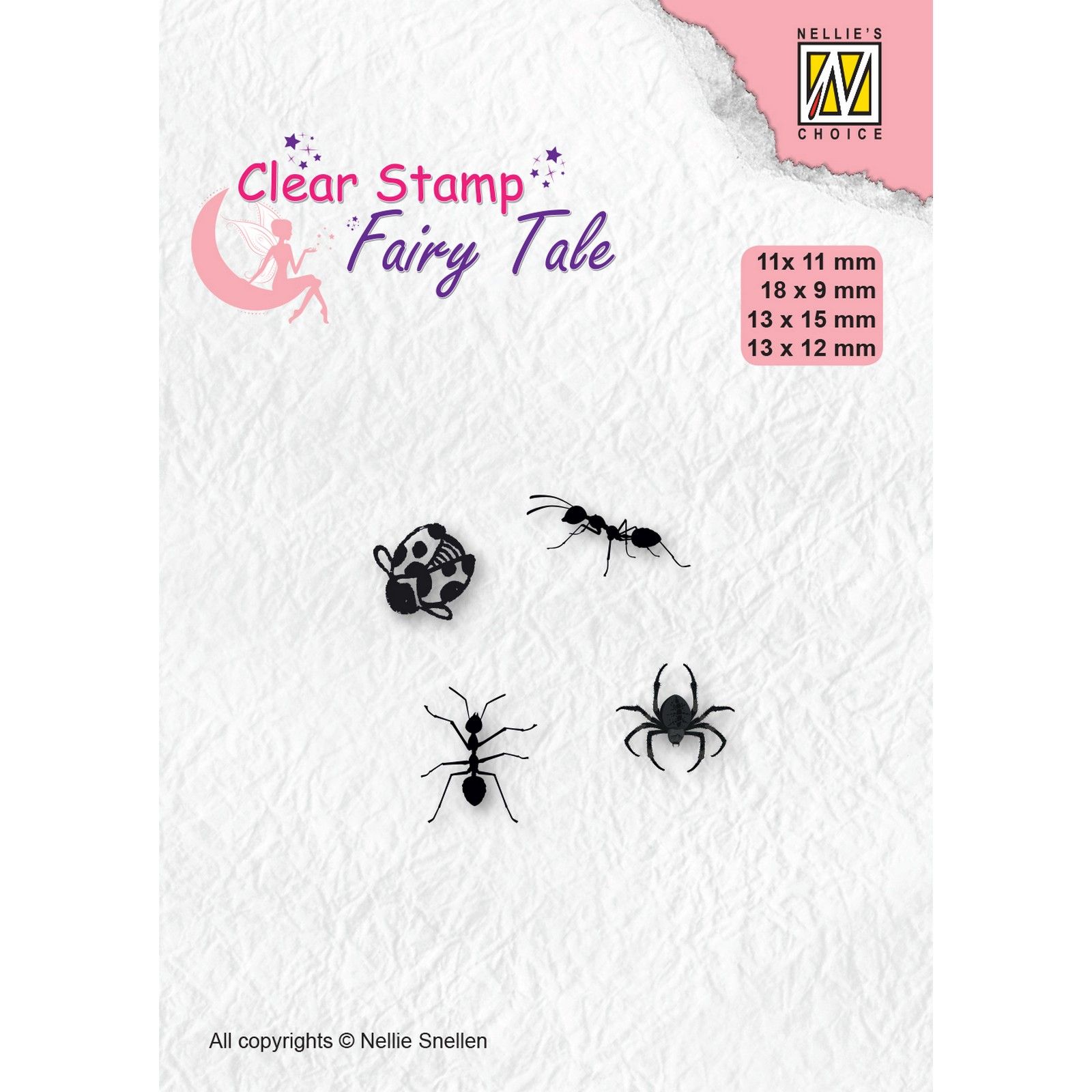 Nellie's Choice • Fairy Tale Clear Stempels Insects