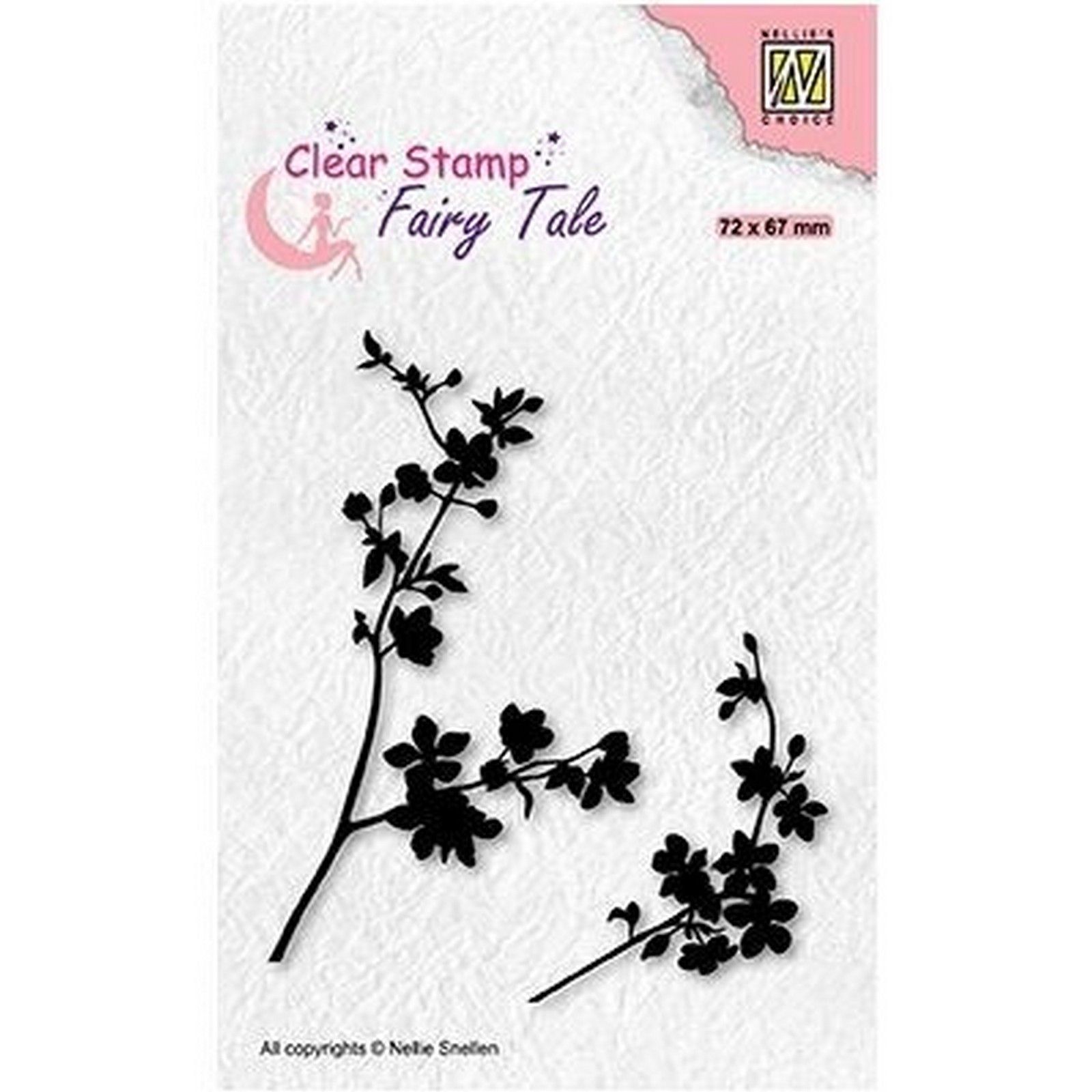 Nellie's Choice • Fairy Tale Silikonenstempeln Blooming Branch-2