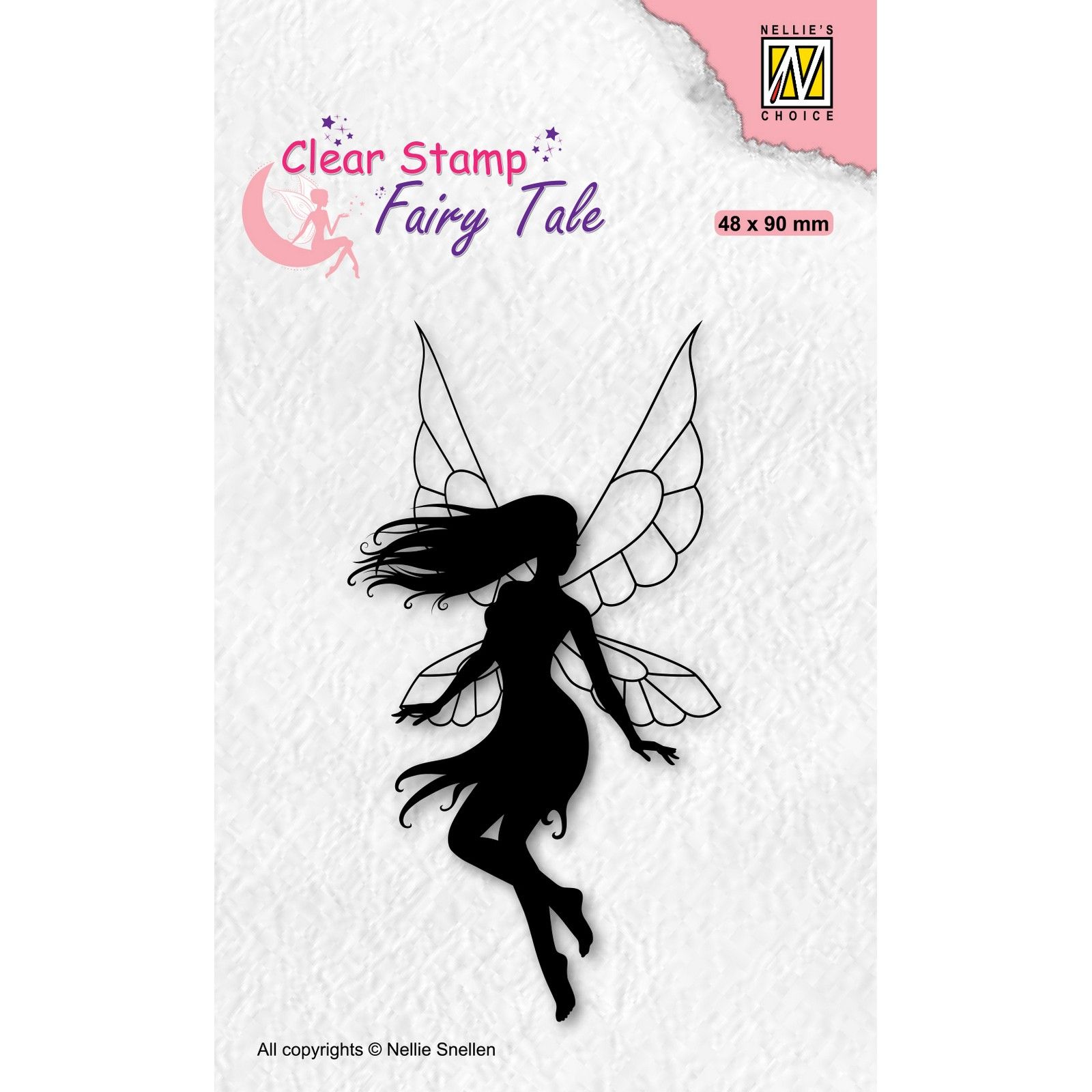 Nellie's Choice • Fairy Tale Clear Stempels Dancing Elf-1