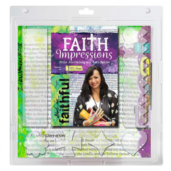 Gel Press • Gel Printing Plates Impressions Faith 6pcs
