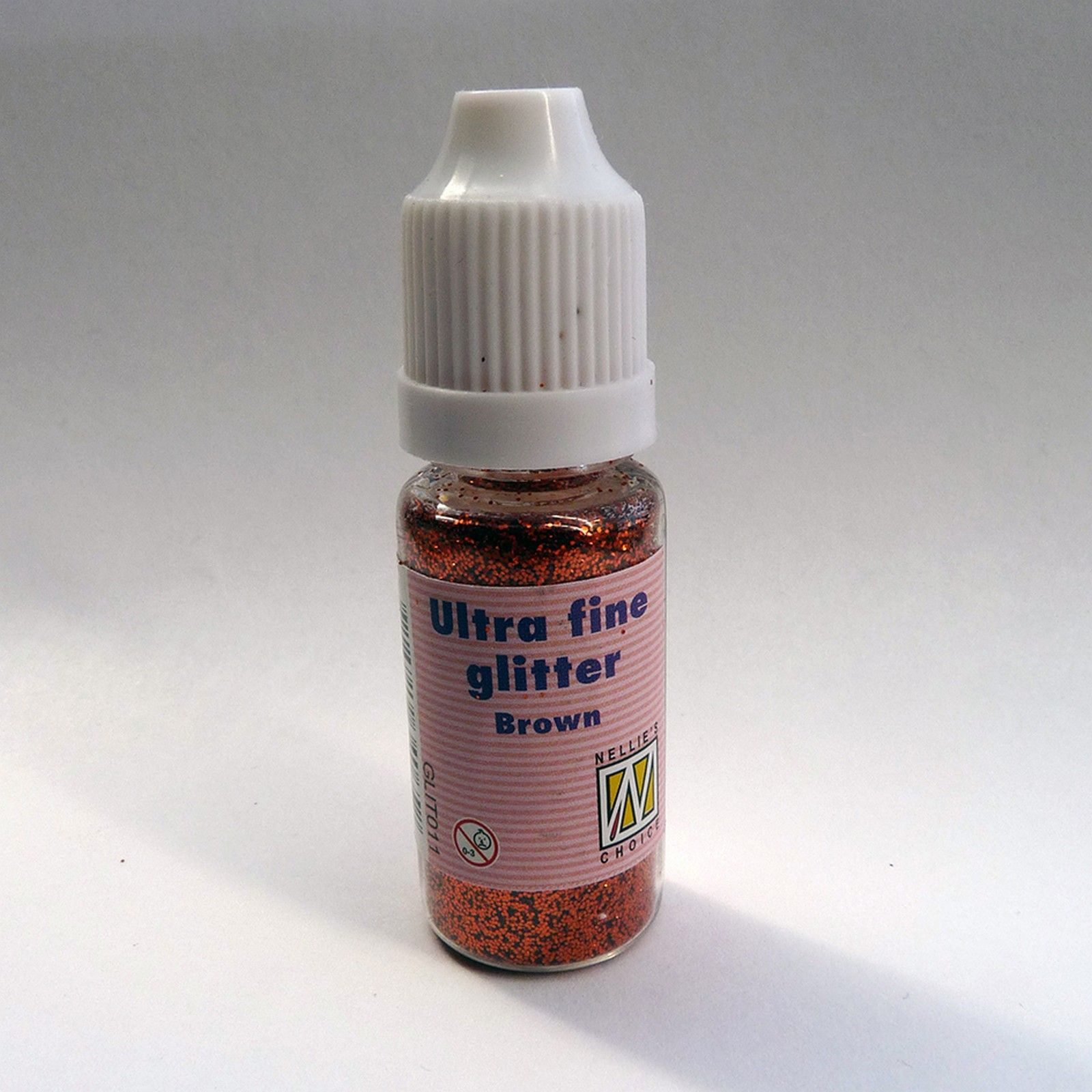 Nellie's Choice • Glitter Ultra Fine (Bottle) Brown