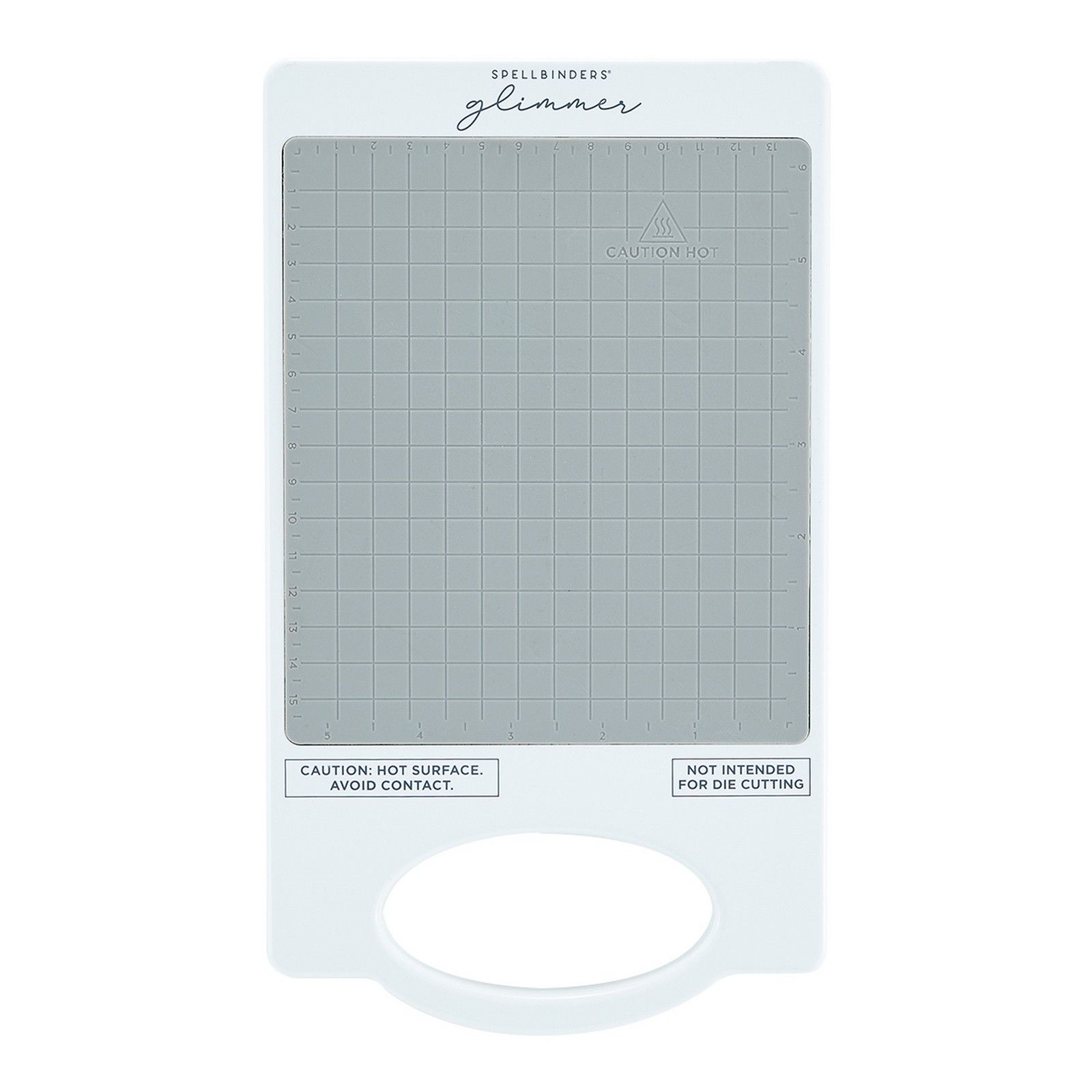 Spellbinders • Glimmer Hot Foil System for Die Cutting Machines 6.25"x10.75" Silver