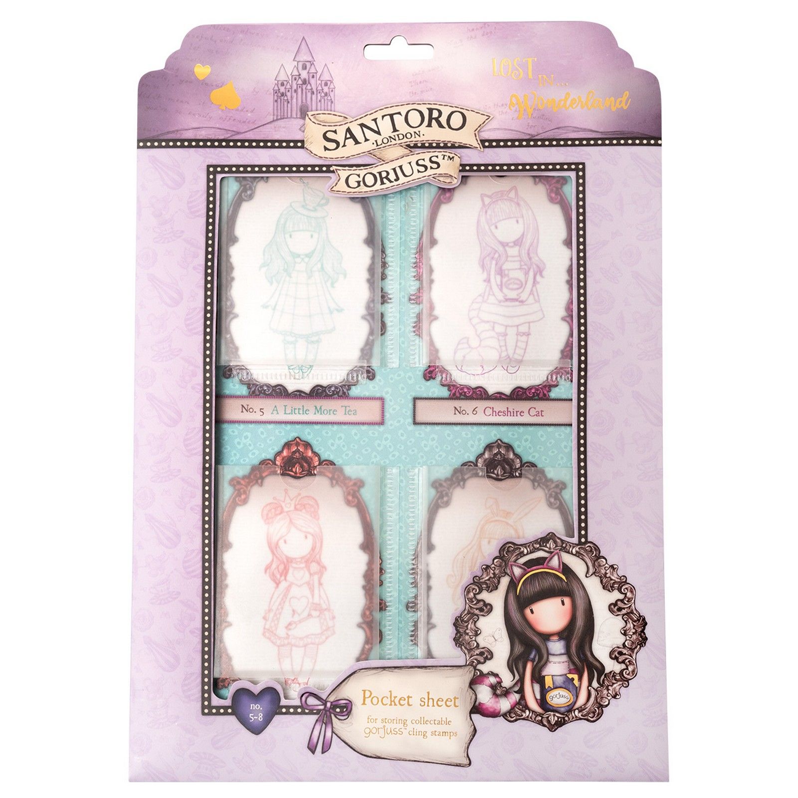 Studio Light • Gorjuss Lost in Wonderland Pocket Sheet for No. 5-8