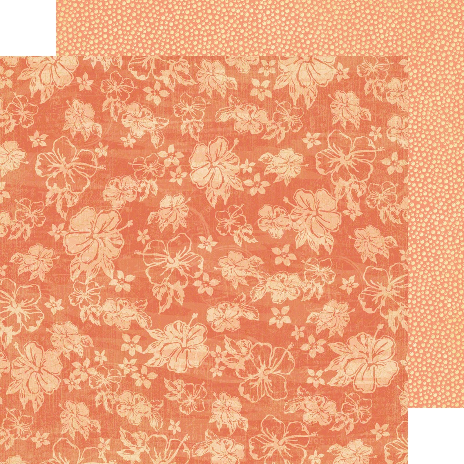 Graphic45 • Graphic paper 30.5x30.5cm Hibiscus heaven