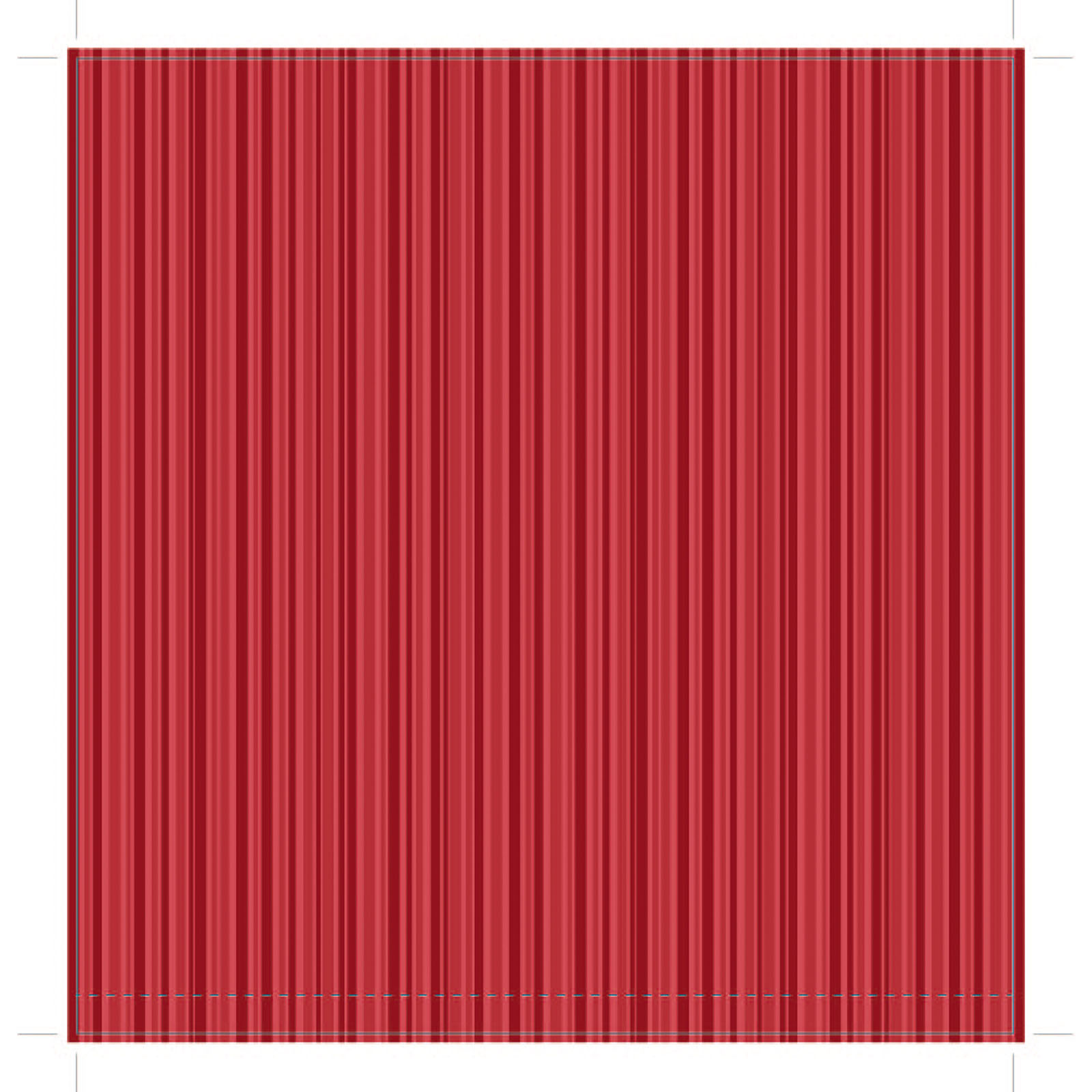 Core'dinations • Patterned single-sided 30,5x30,5cm Red stripe