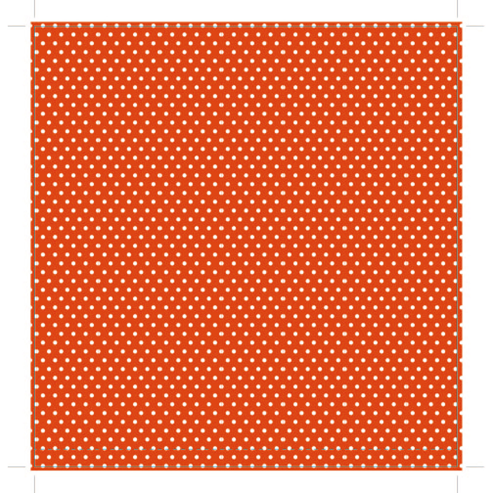 Core'dinations • Patterned single-sided 30,5x30,5cm Orange small dot