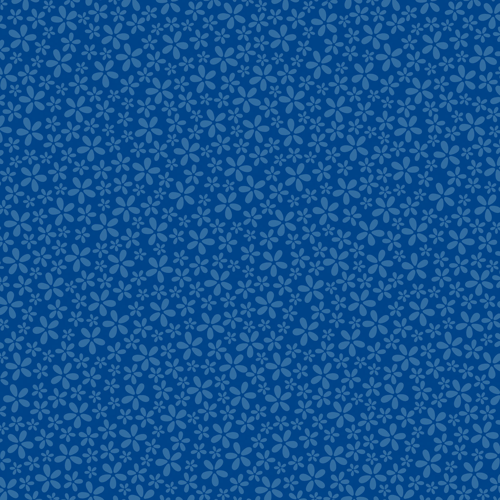 Core'dinations • Patterned single-sided 30,5x30,5cm Dark Blue flower