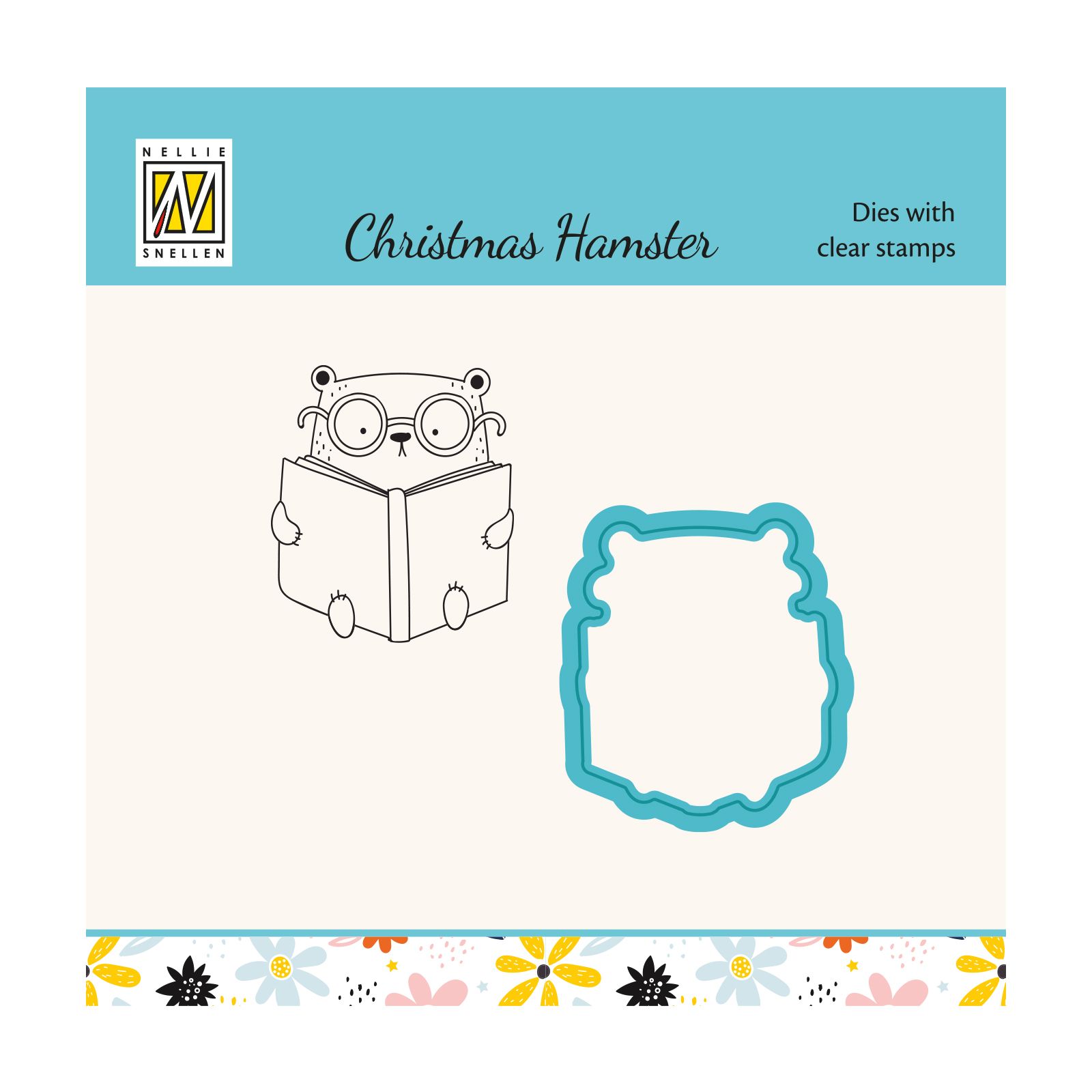 Nellie's Choice • Cutting Die & Clear Stamp Hamster