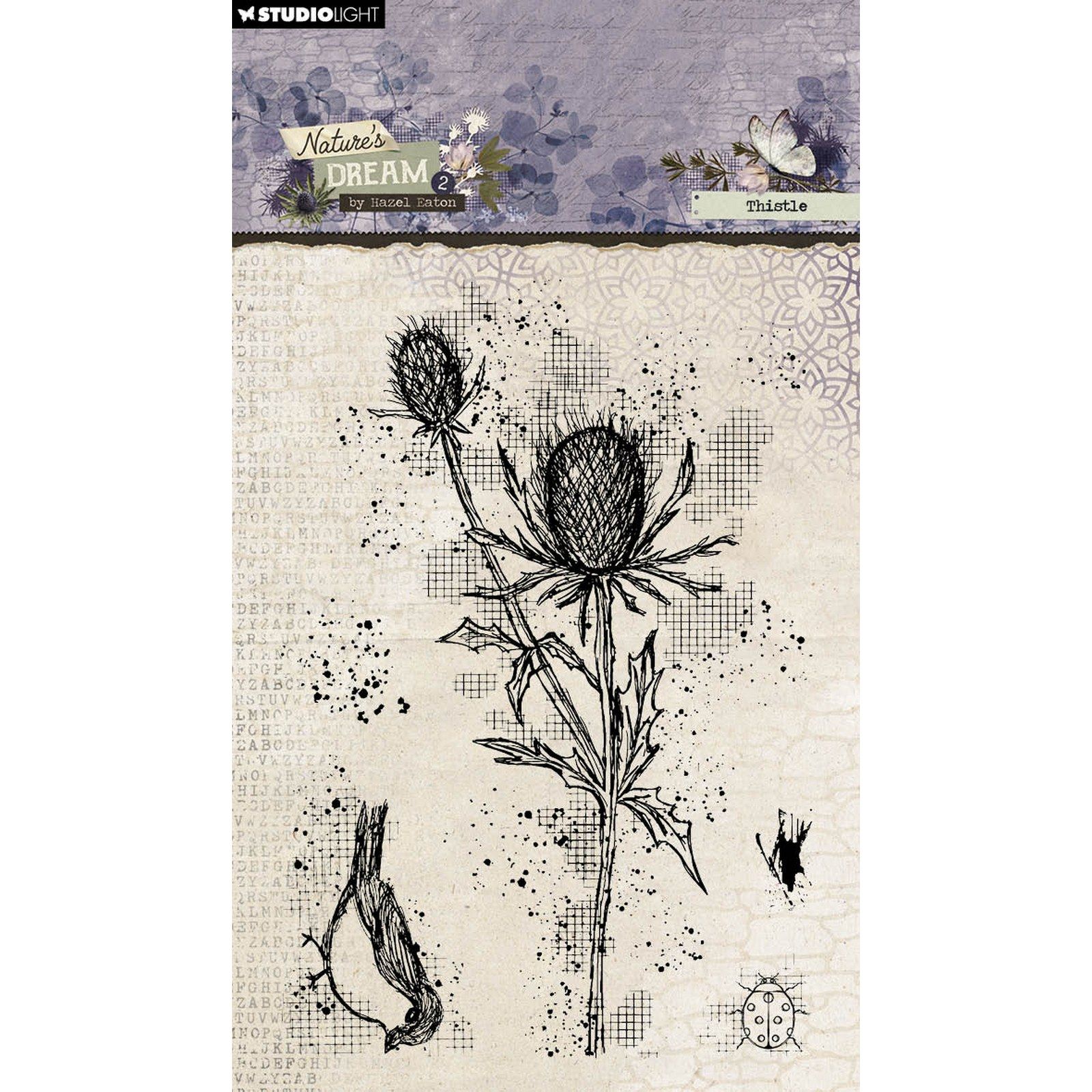 Studio Light • Nature's Dream 2 Clear Stamp Thistle