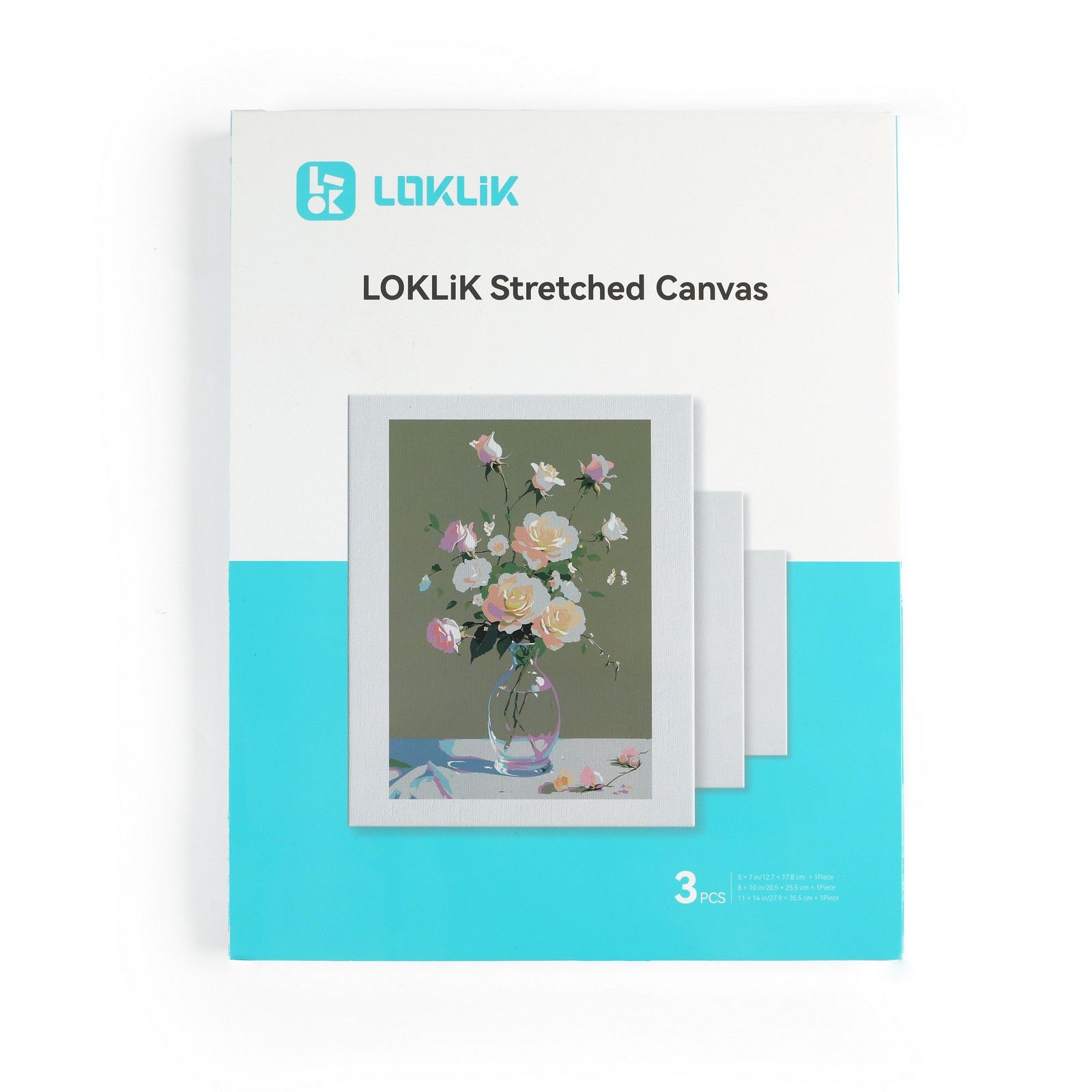 LOKLiK • Stretched Canvas set 3pcs