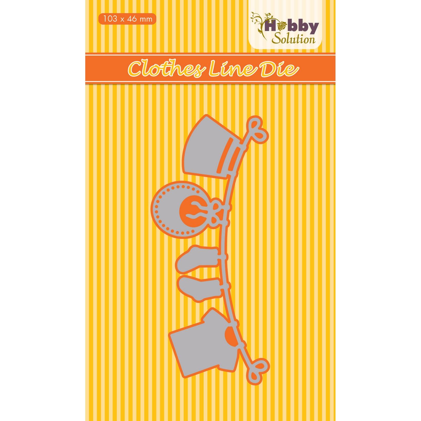 Hobby Solution • Dies Baby Clothesline